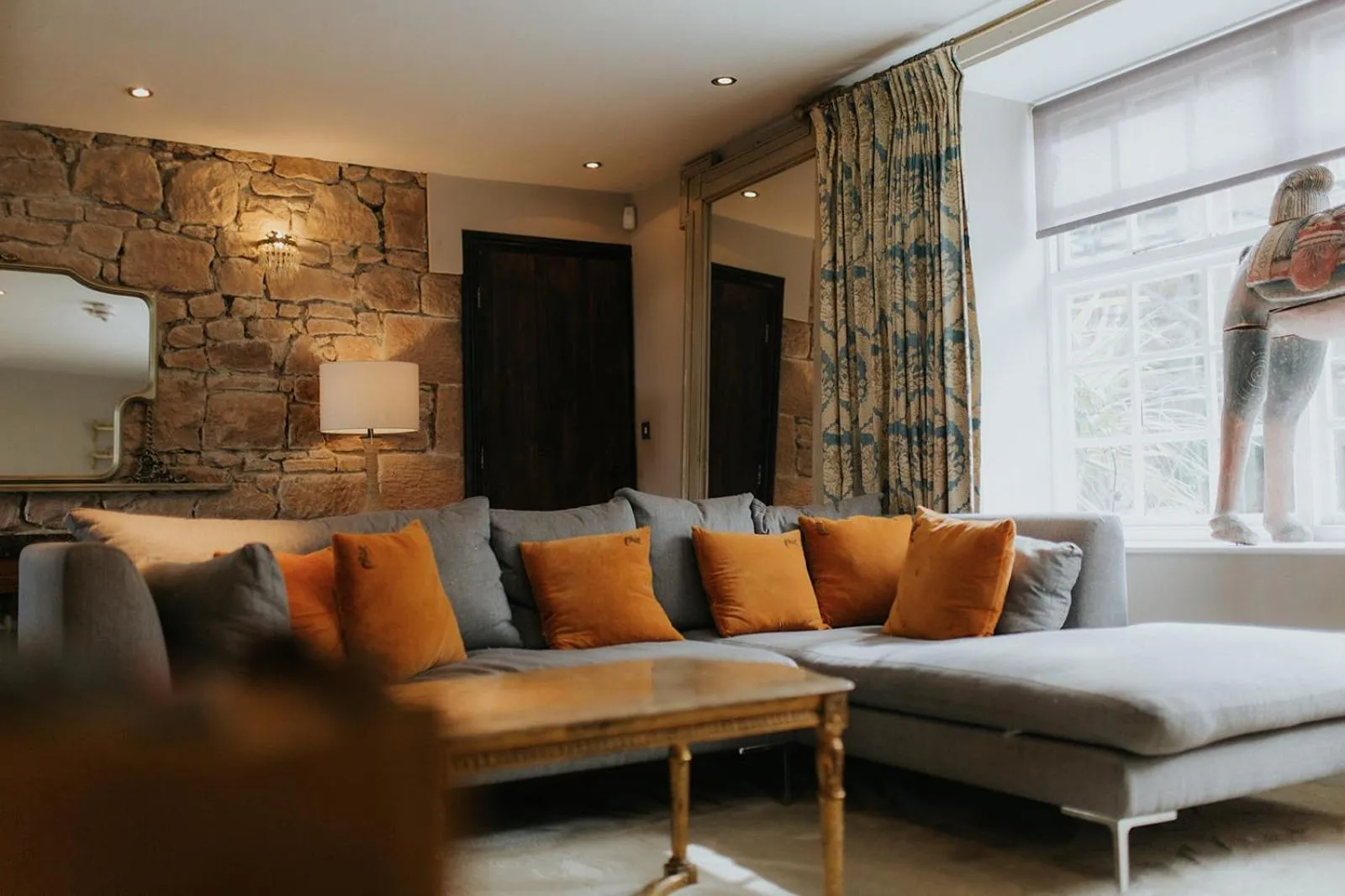 Living room in Newton Hall