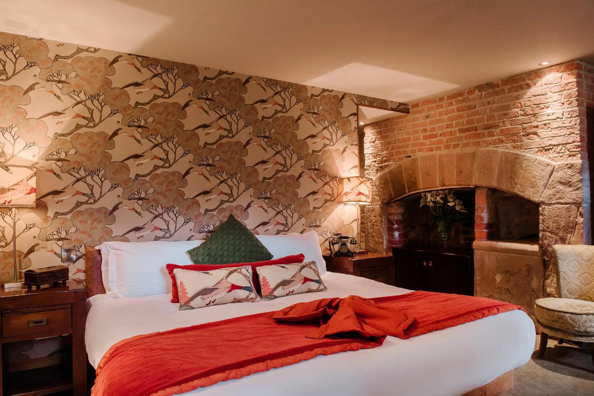 Bedroom, Bed in Newton Hall