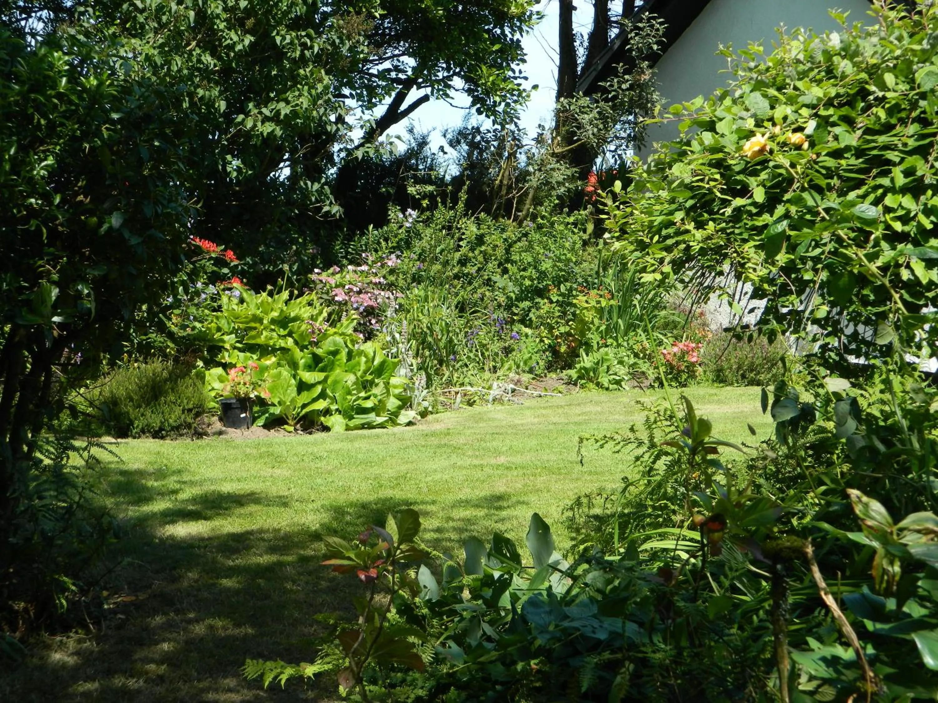 Garden in West Point B&B