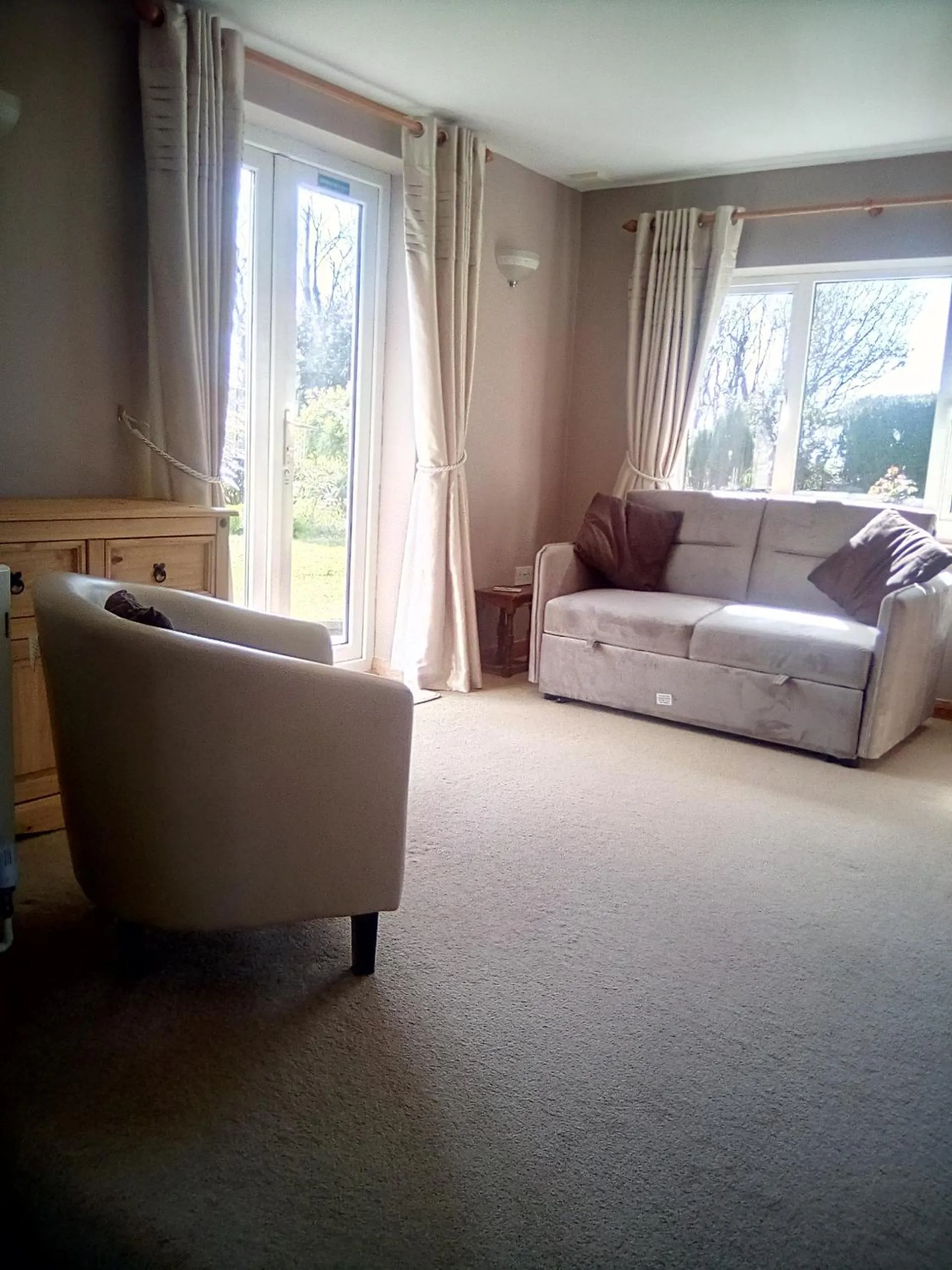 Seating area in West Point B&B