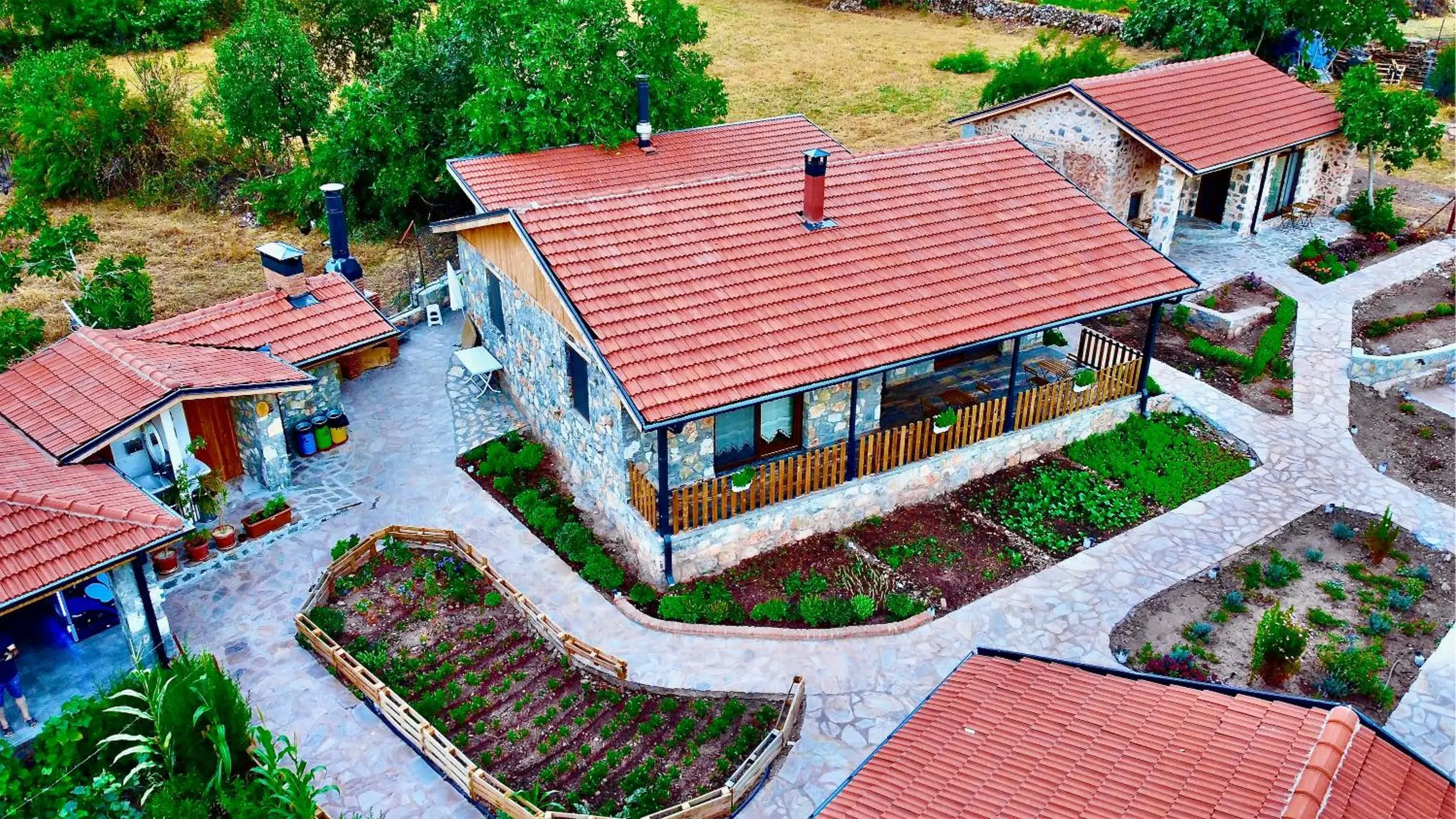 Bird's eye view in Dedehan Retreat Otel Bird's eye view in Dedehan Retreat Otel