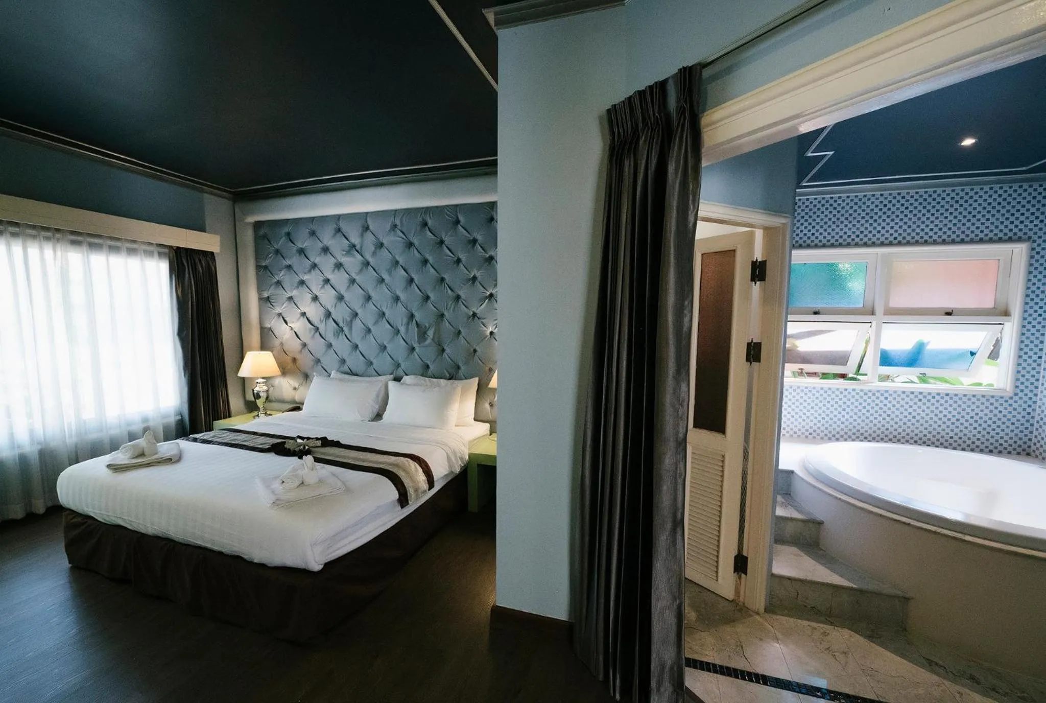 Bed in La Seine City Resort, Chiang Mai