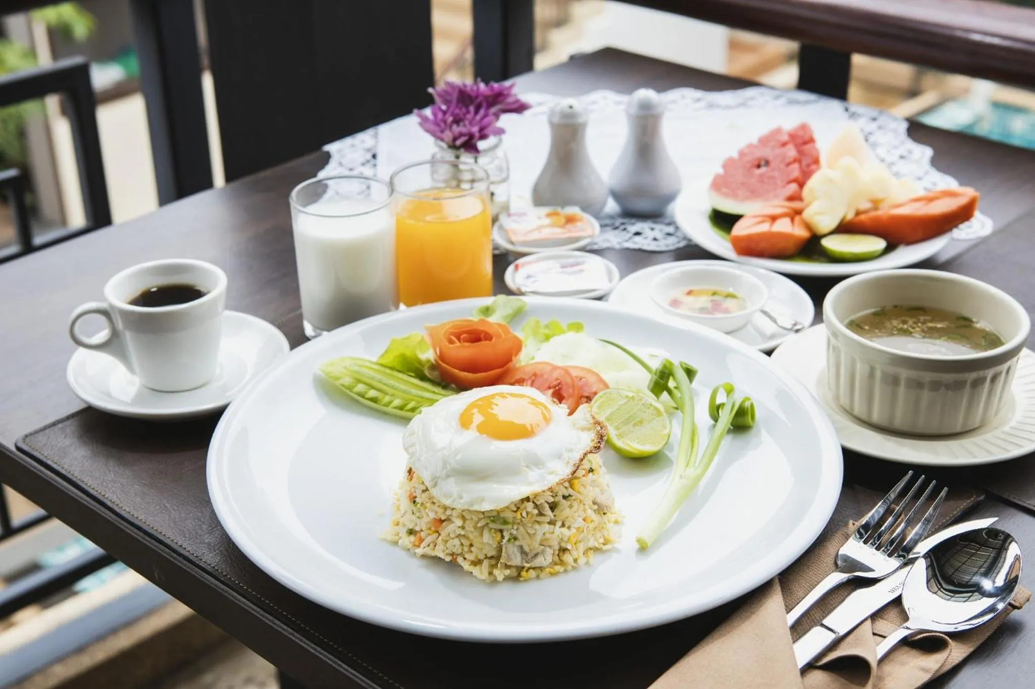 Restaurant/places to eat in La Seine City Resort, Chiang Mai