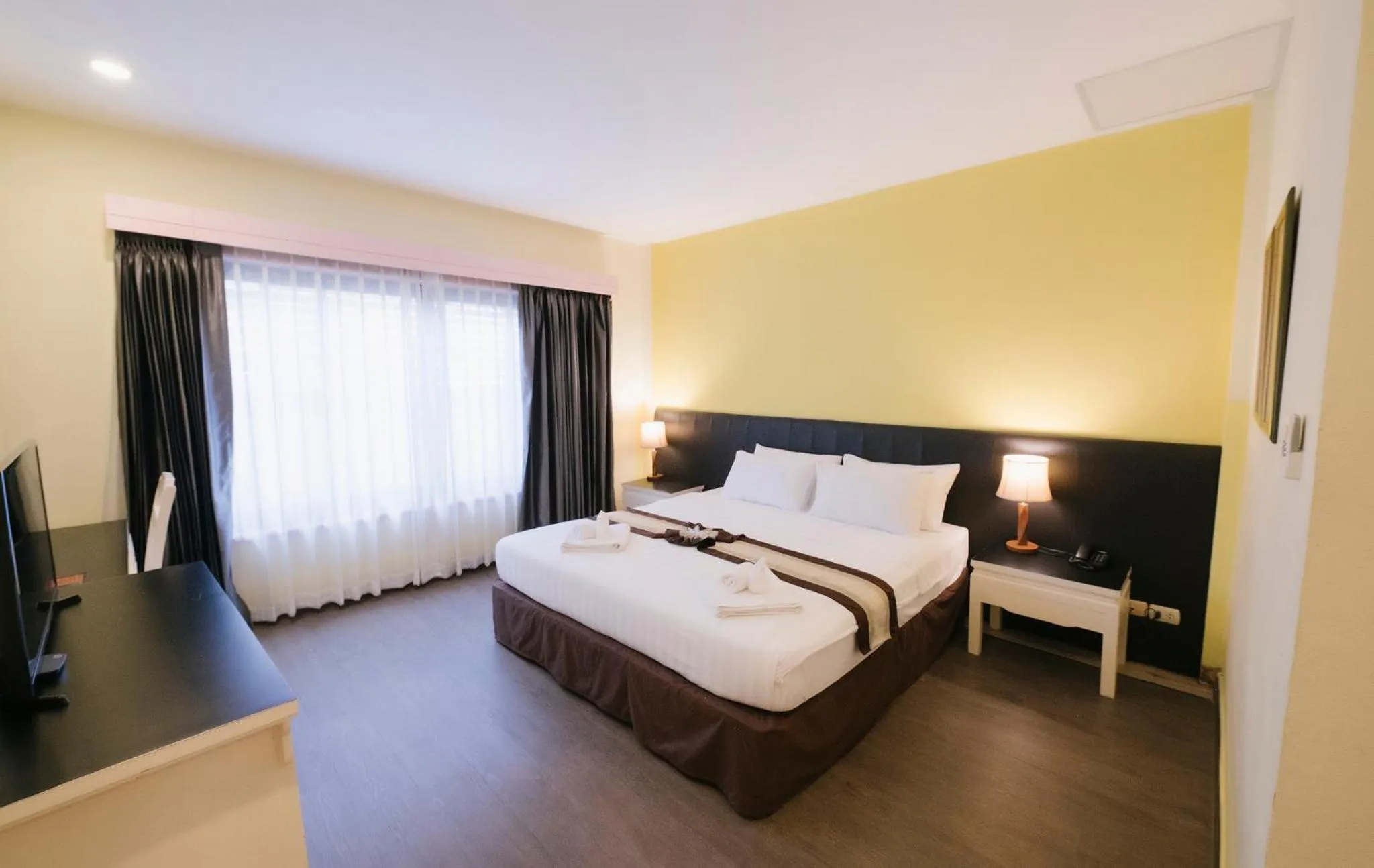 Bed in La Seine City Resort, Chiang Mai