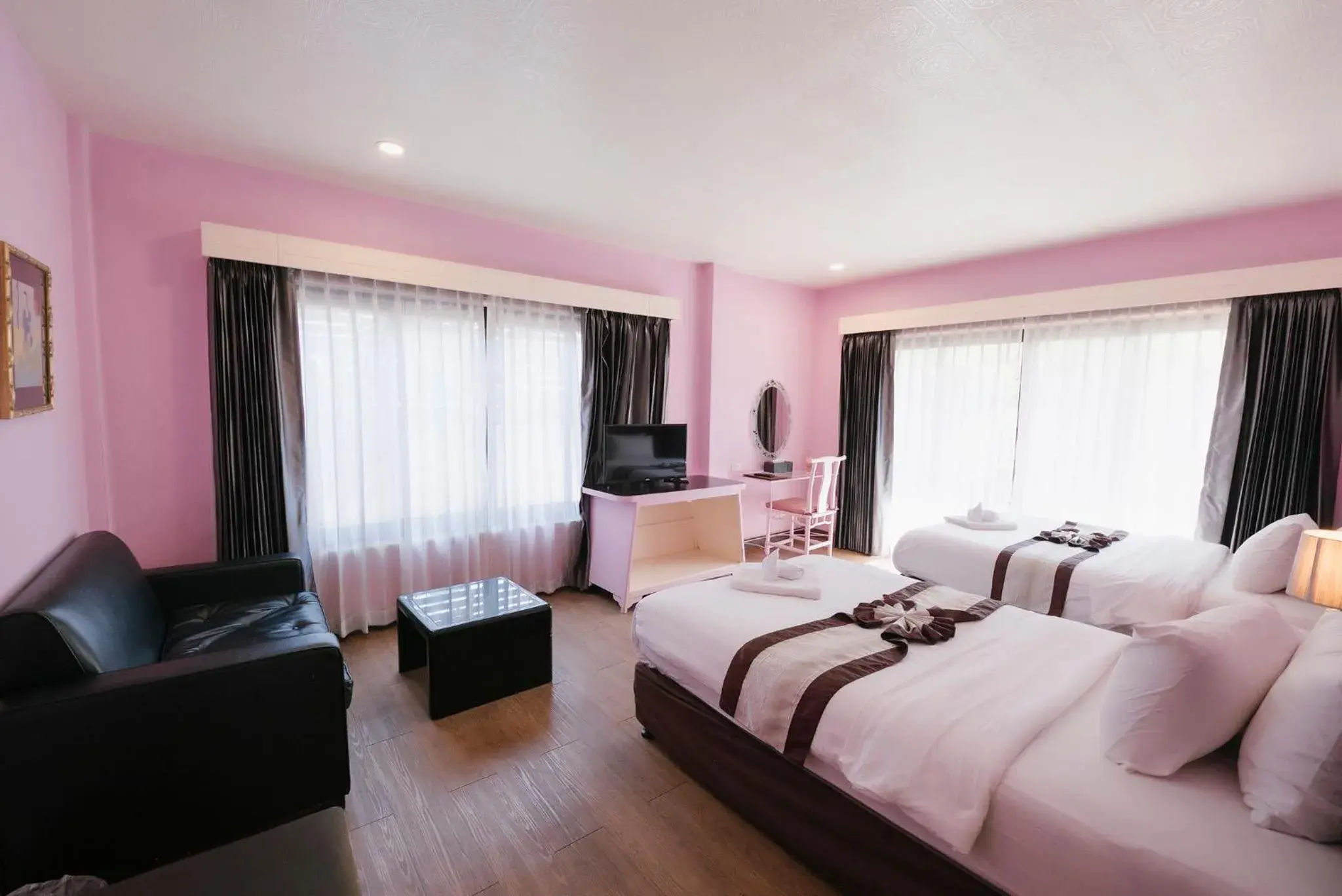 Bed in La Seine City Resort, Chiang Mai Bed in La Seine City Resort, Chiang Mai