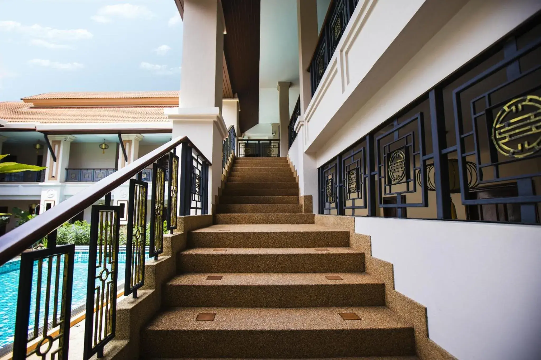 Property building in La Seine City Resort, Chiang Mai Property building in La Seine City Resort, Chiang Mai