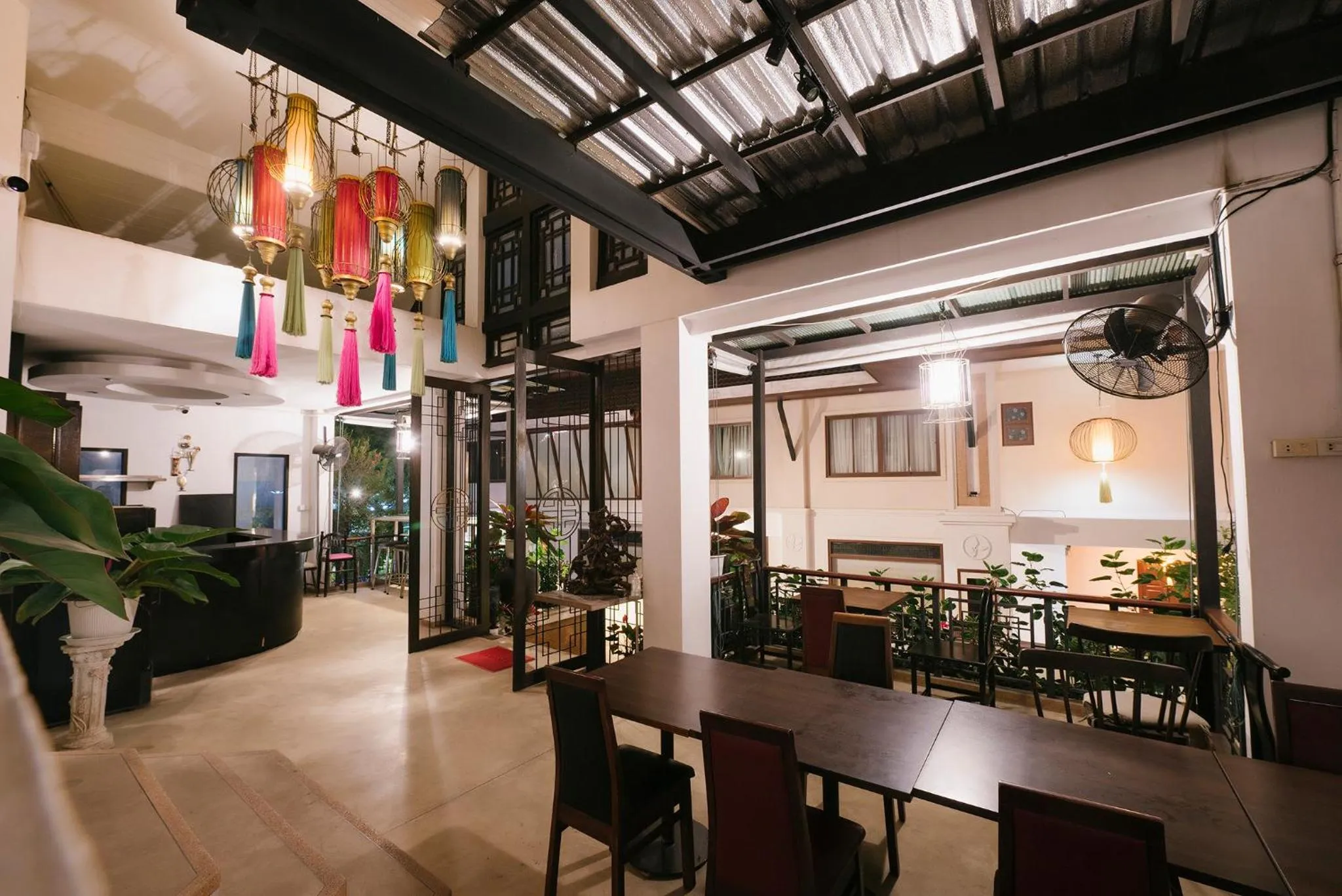 Seating area in La Seine City Resort, Chiang Mai