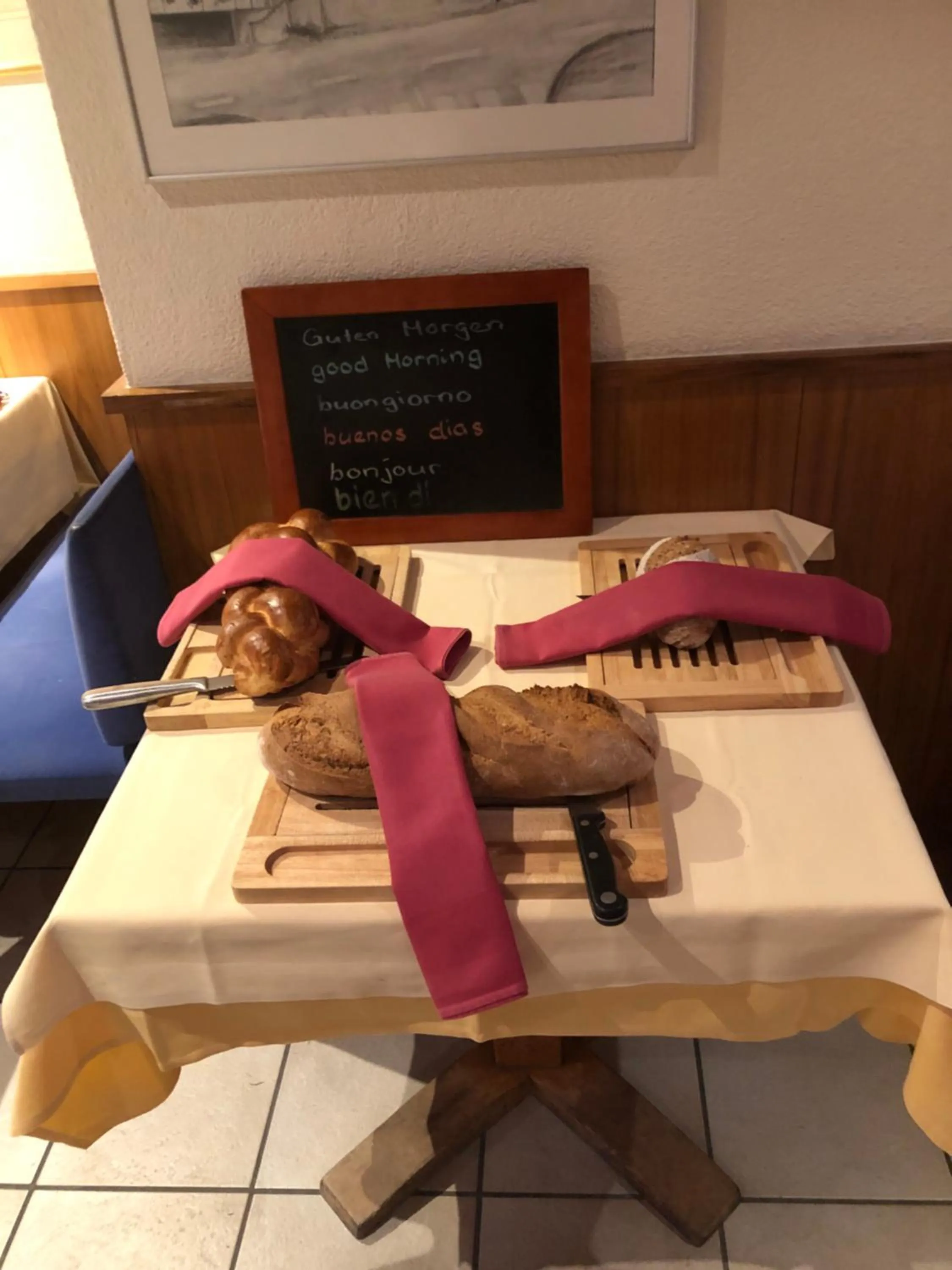 Breakfast in Seminarhotel Linde Stettlen