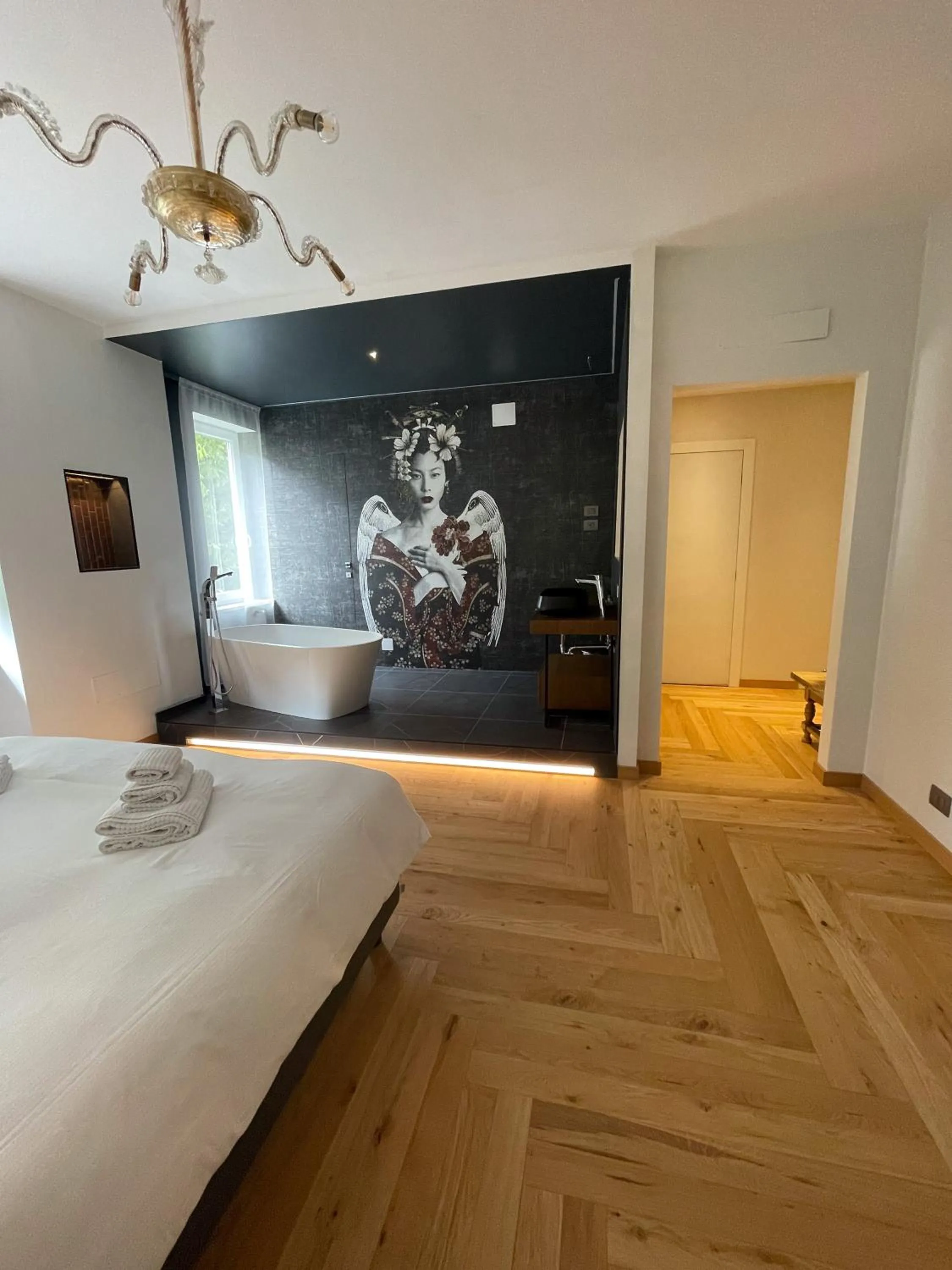 Bed in The Lion's Den BnB