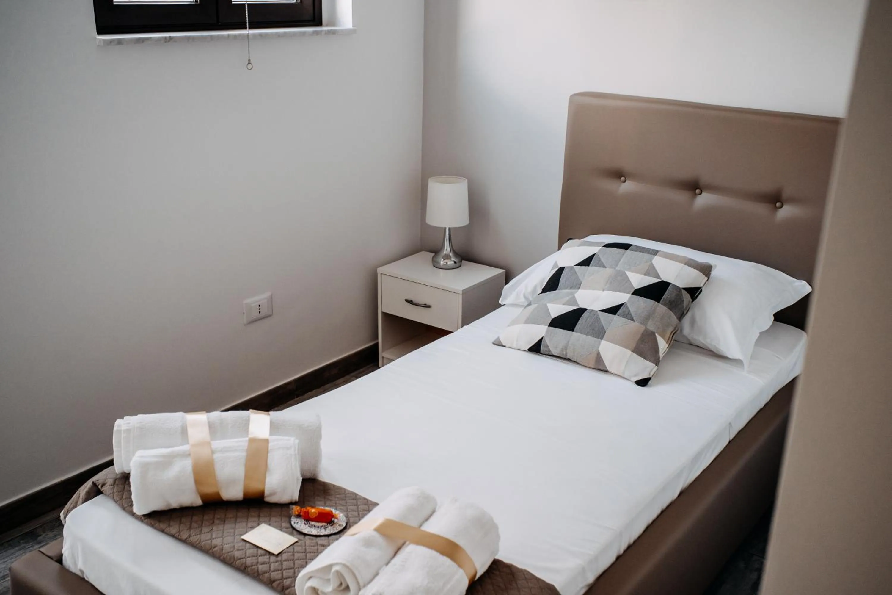 Bed in B&B Stramondo