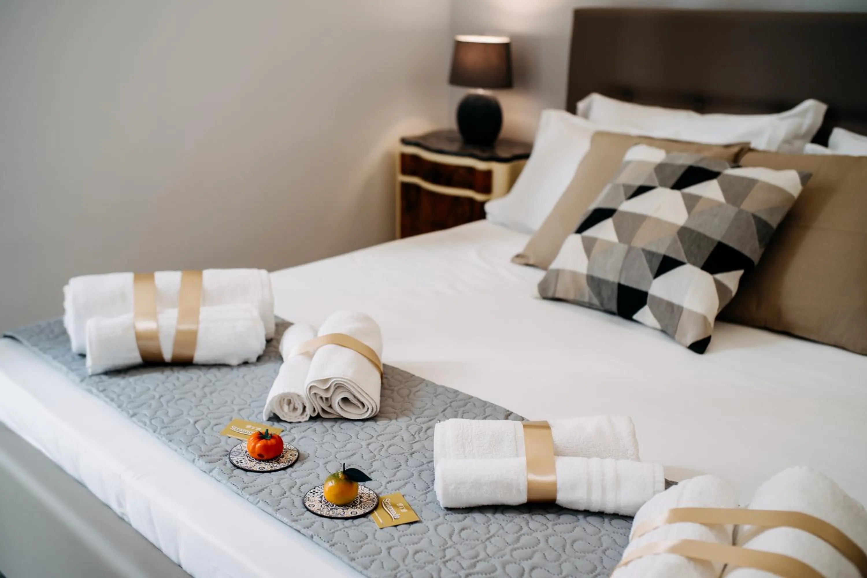 Bed in B&B Stramondo