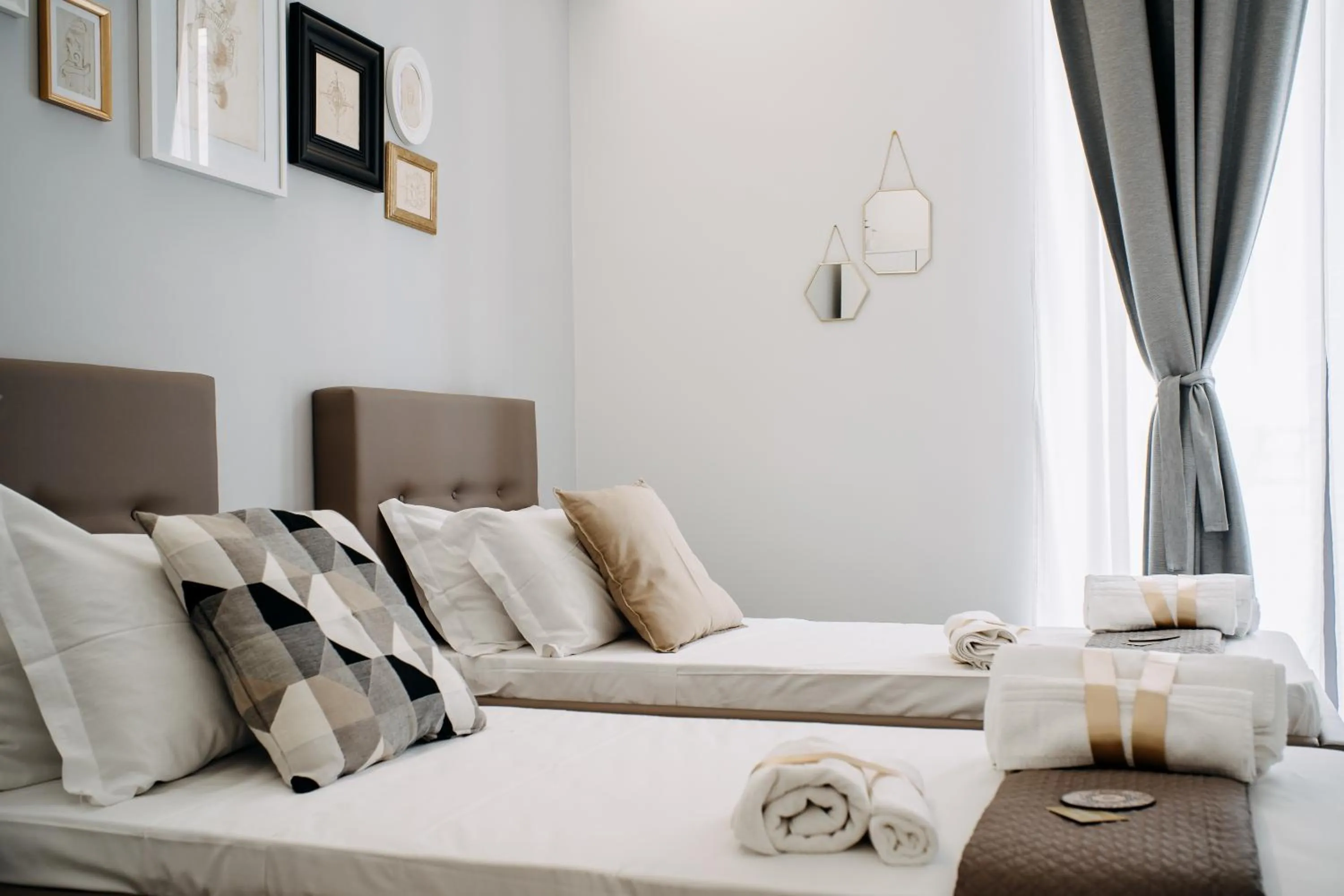 Bed in B&B Stramondo