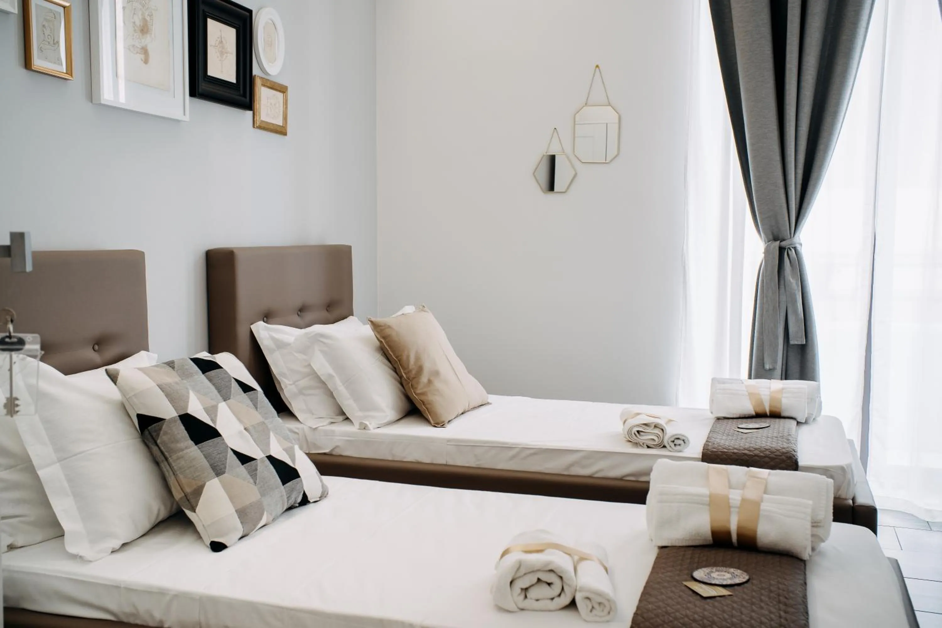 Bed in B&B Stramondo