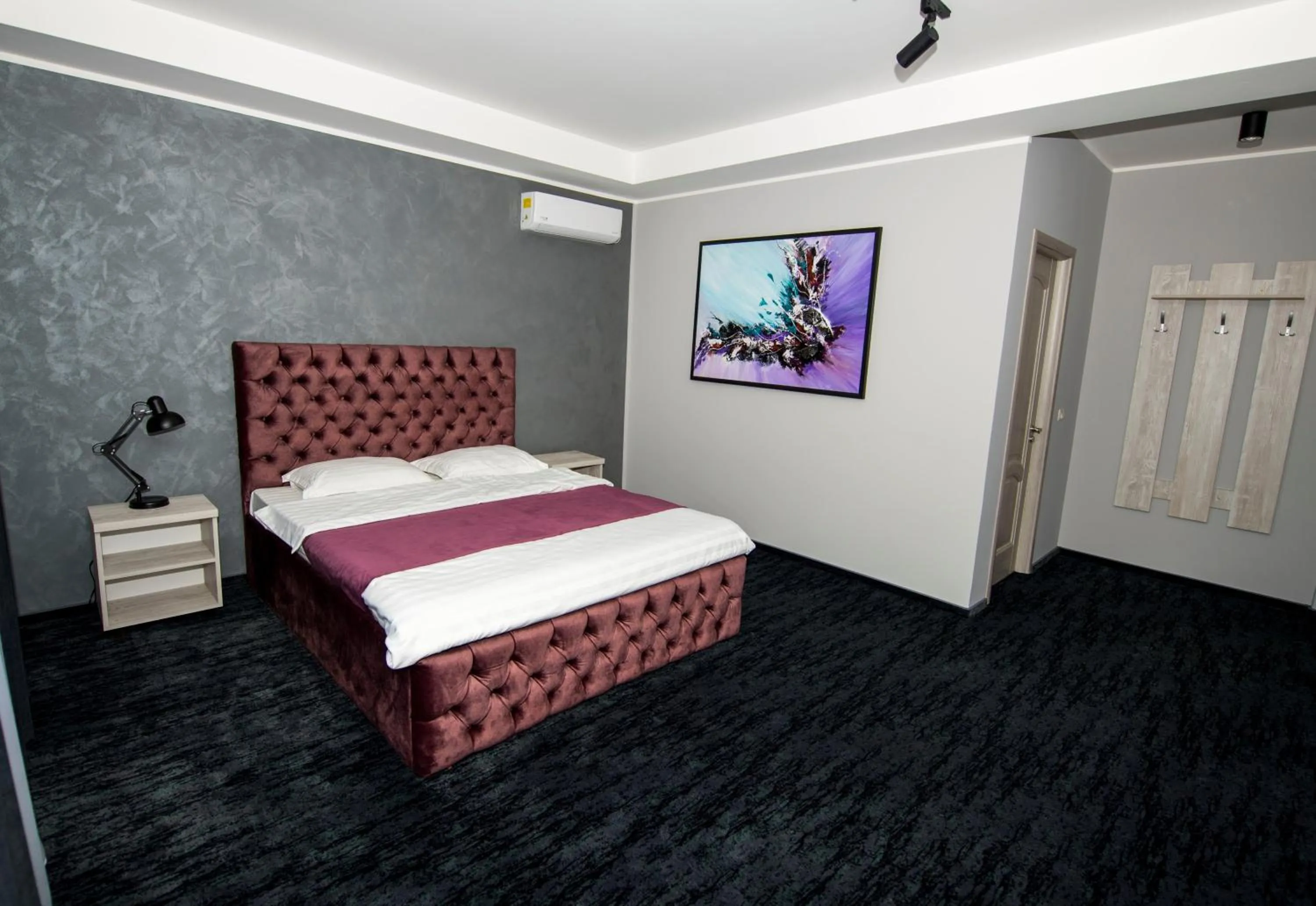 Bed in ZEN Hotel Focșani