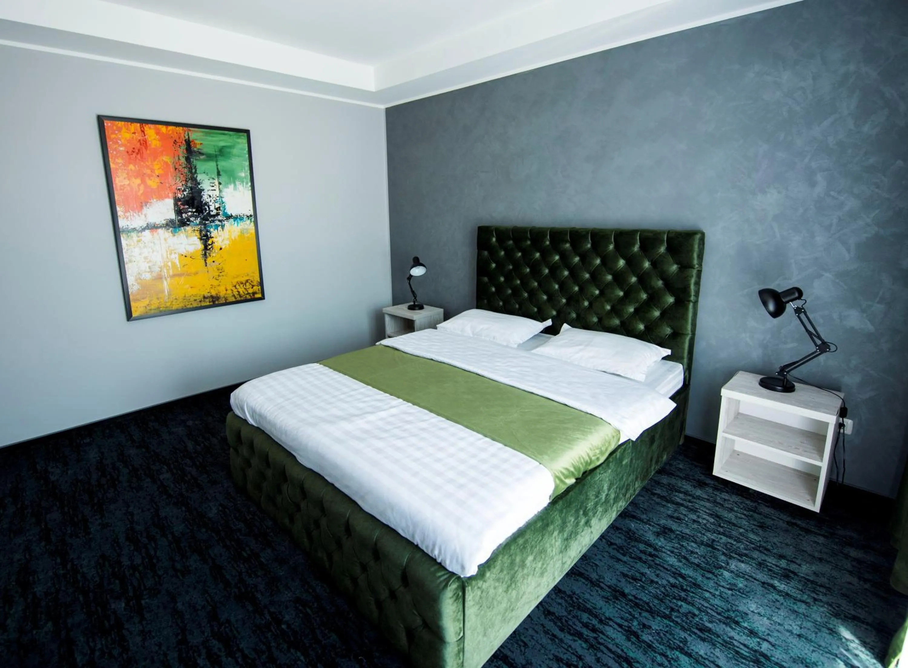 Bed in ZEN Hotel Focșani