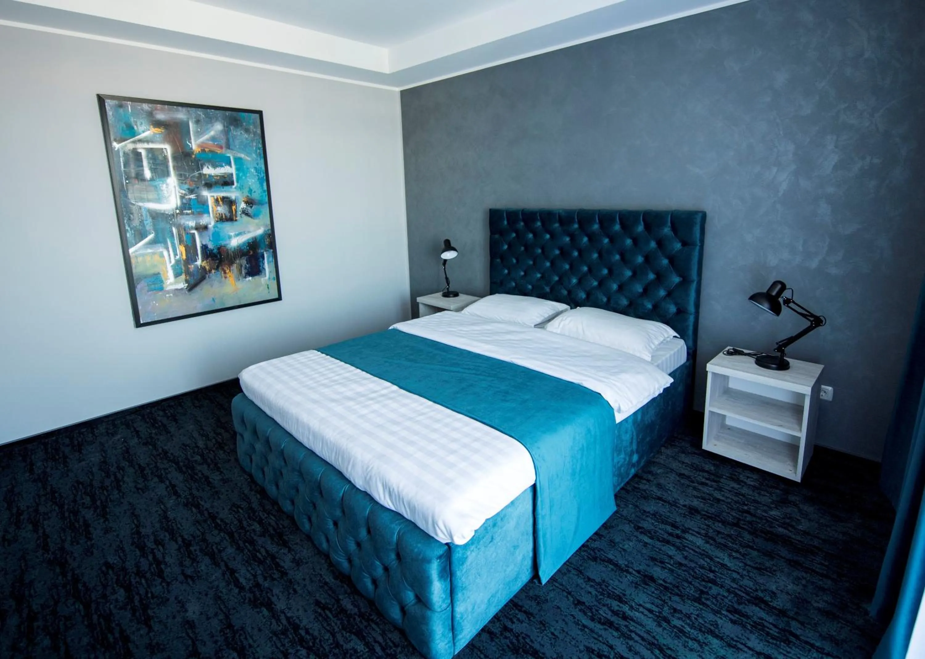 Bed in ZEN Hotel Focșani