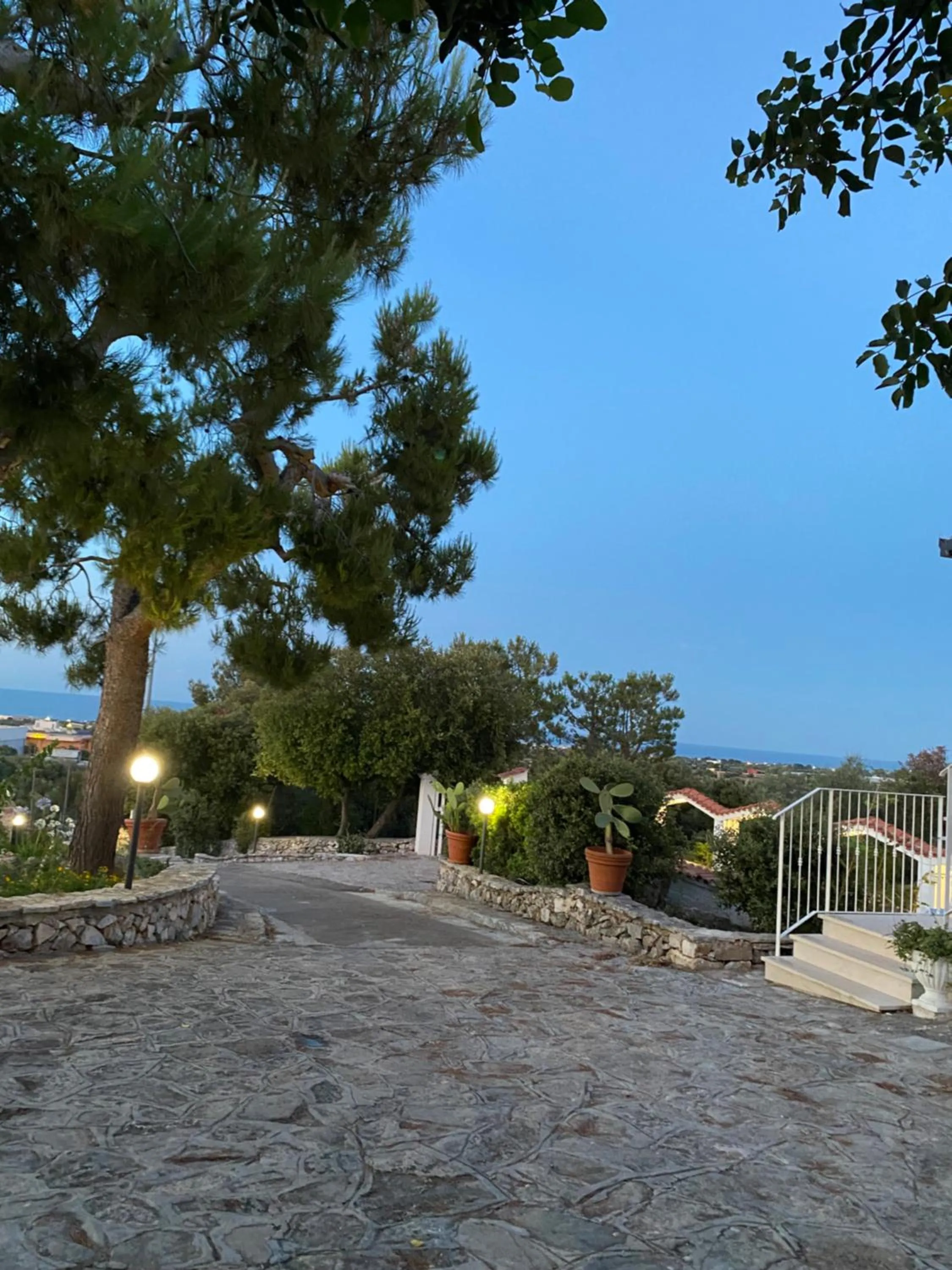 Garden view in Monte Simeone