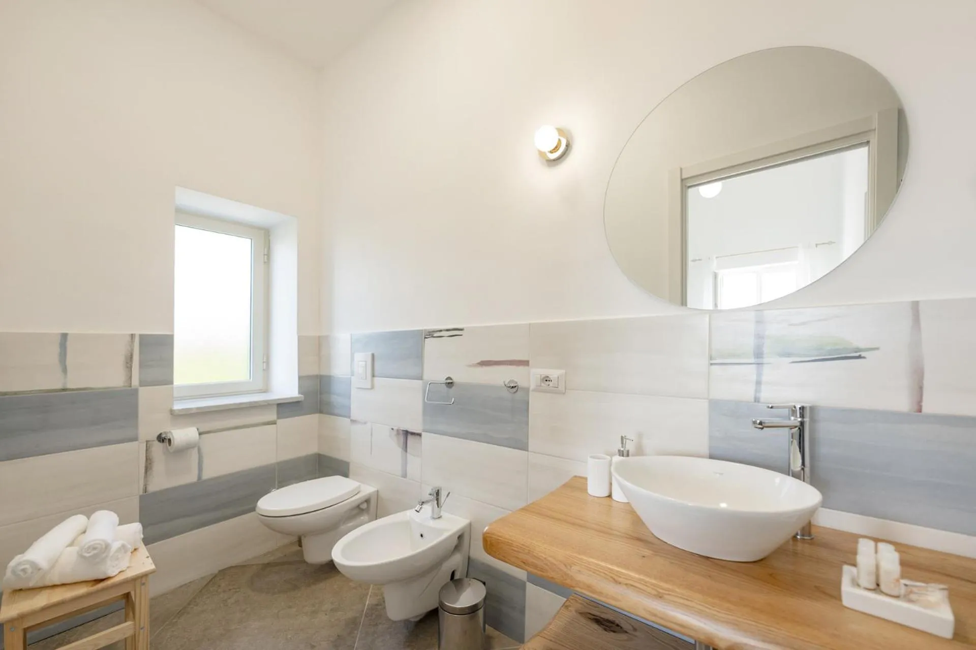 Toilet in Villa Caterina b&b