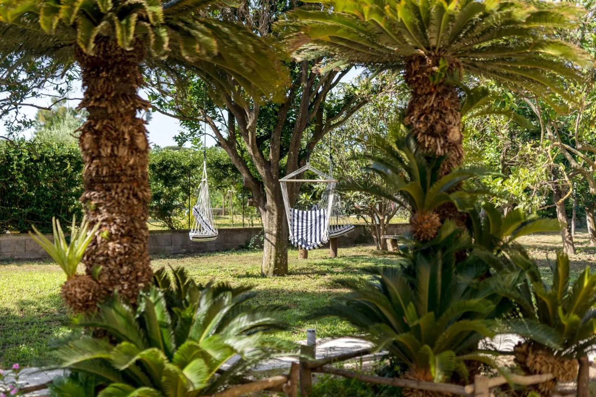 Garden in Villa Caterina b&b