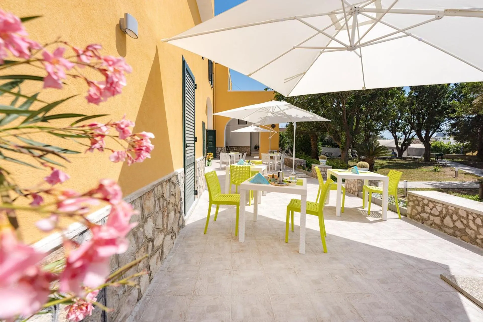 Patio in Villa Caterina b&b