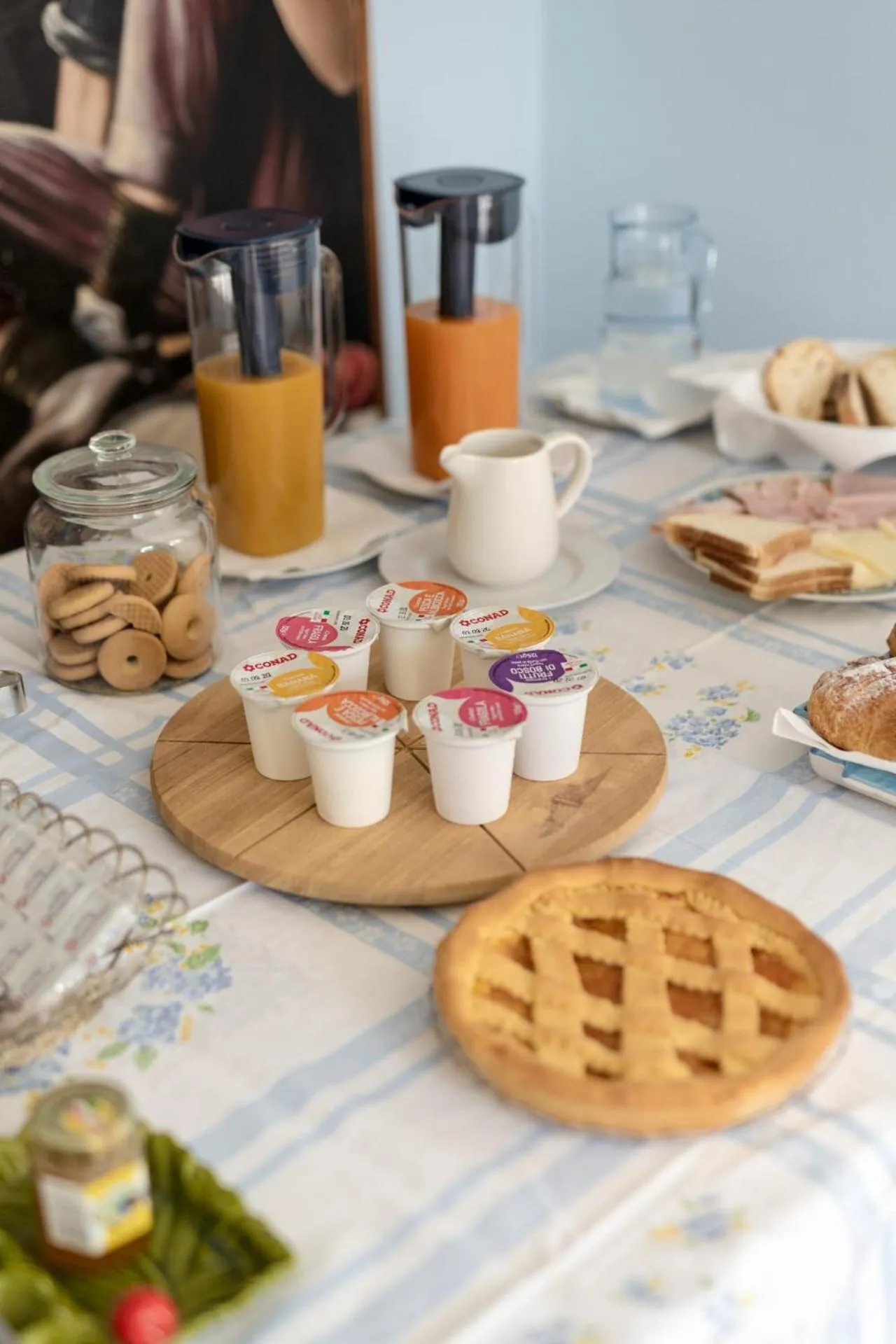 Food and drinks in Villa Caterina b&b