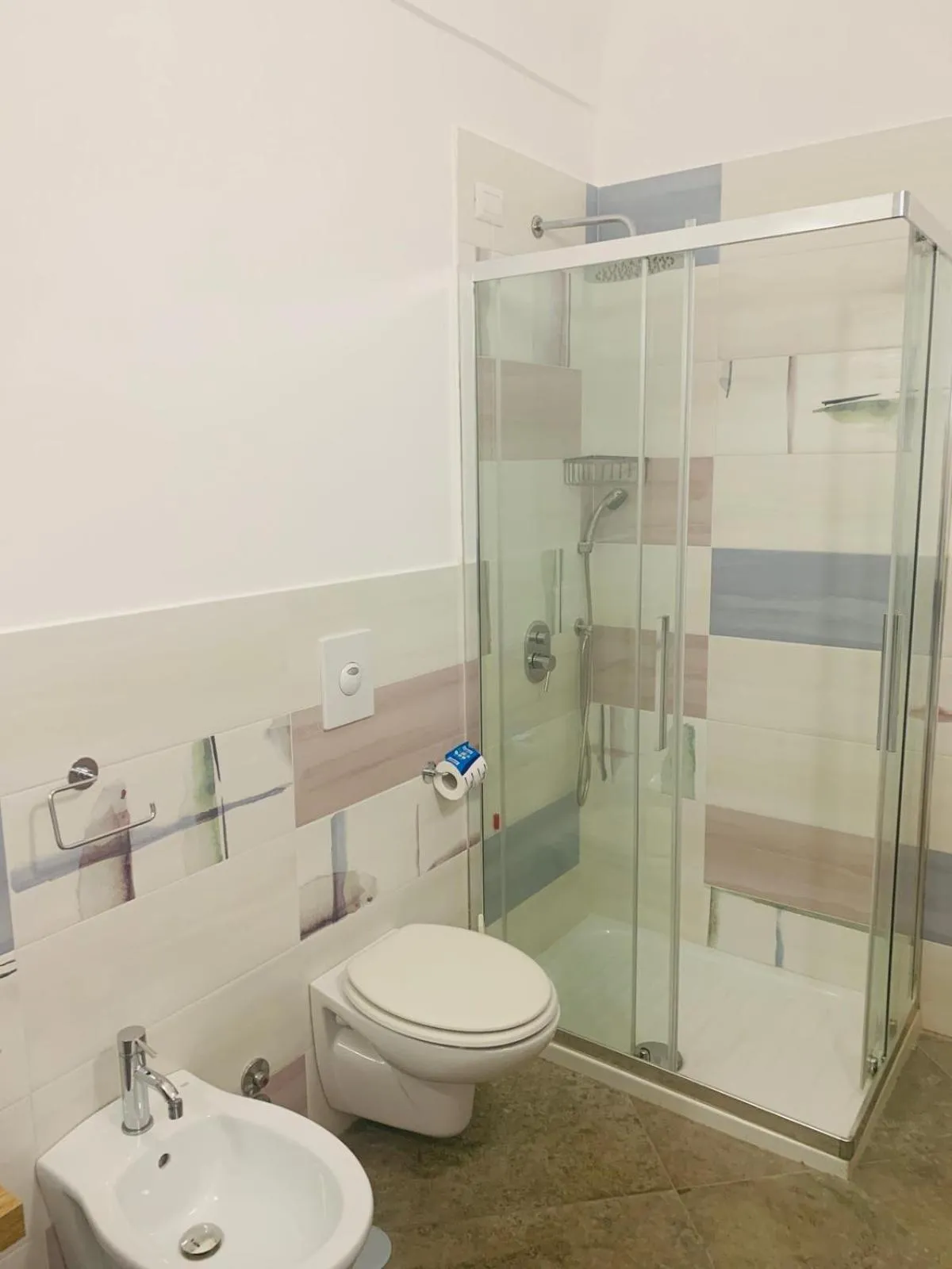 Shower in Villa Caterina b&b