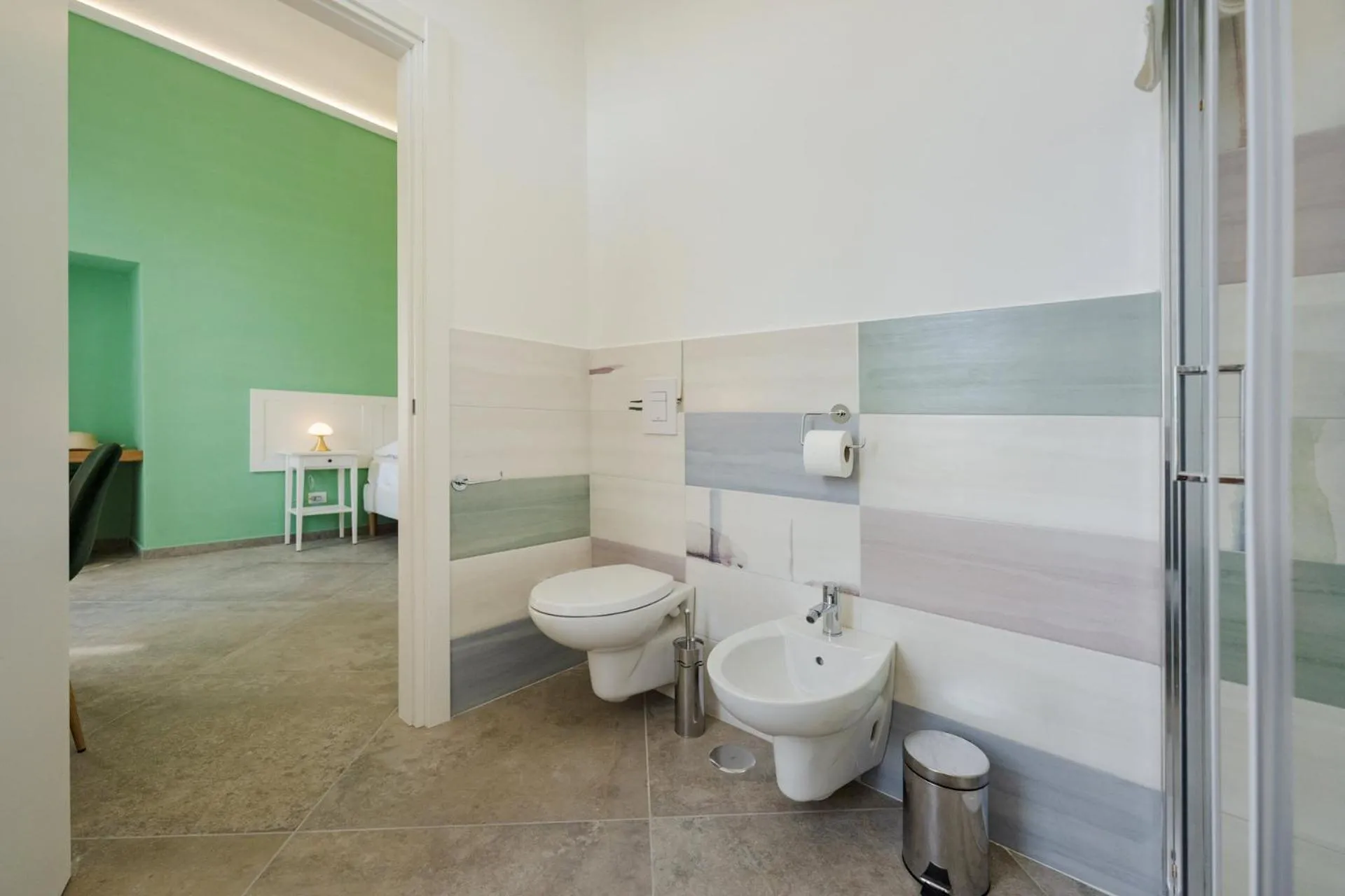 Toilet in Villa Caterina b&b