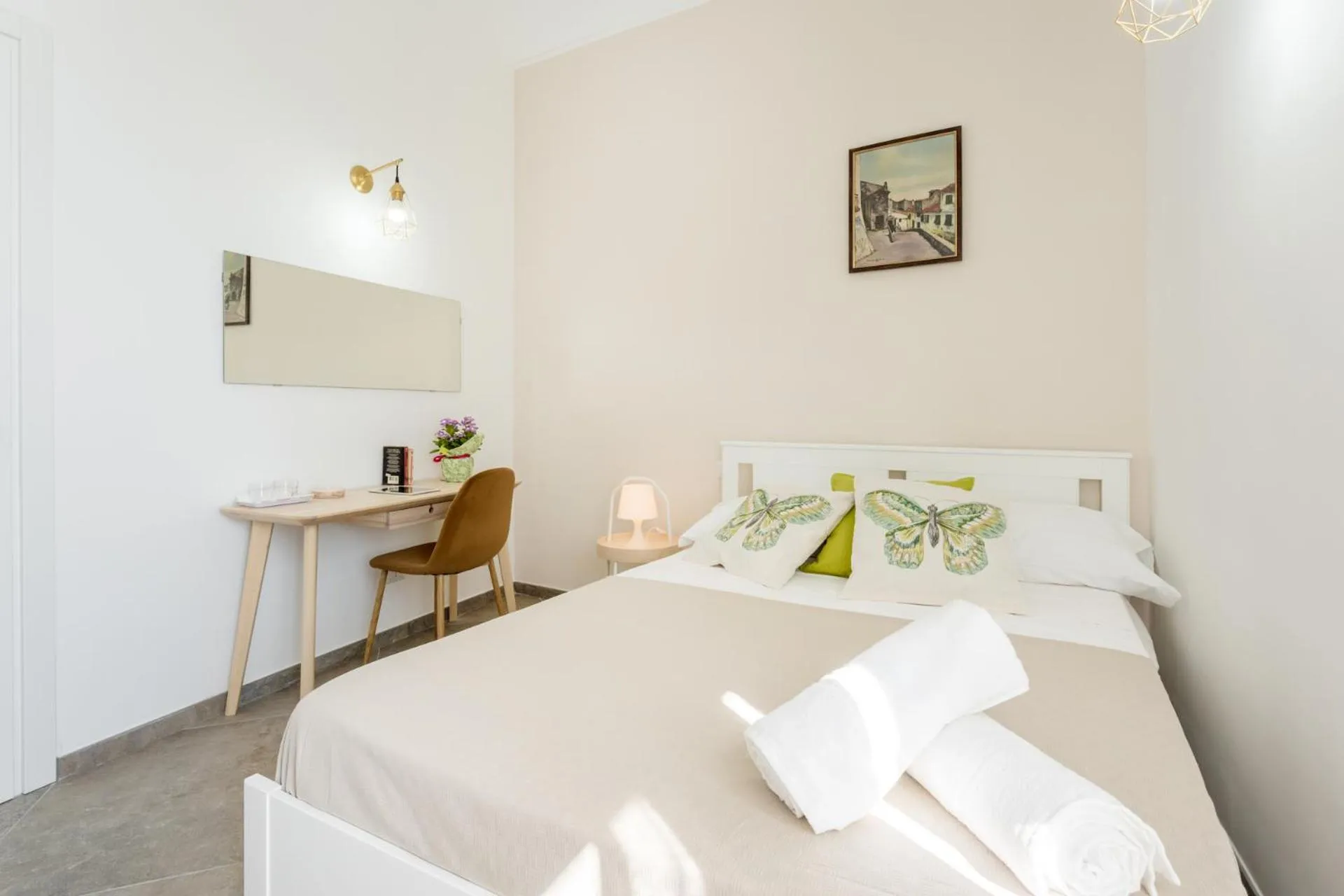 Bed in Villa Caterina b&b