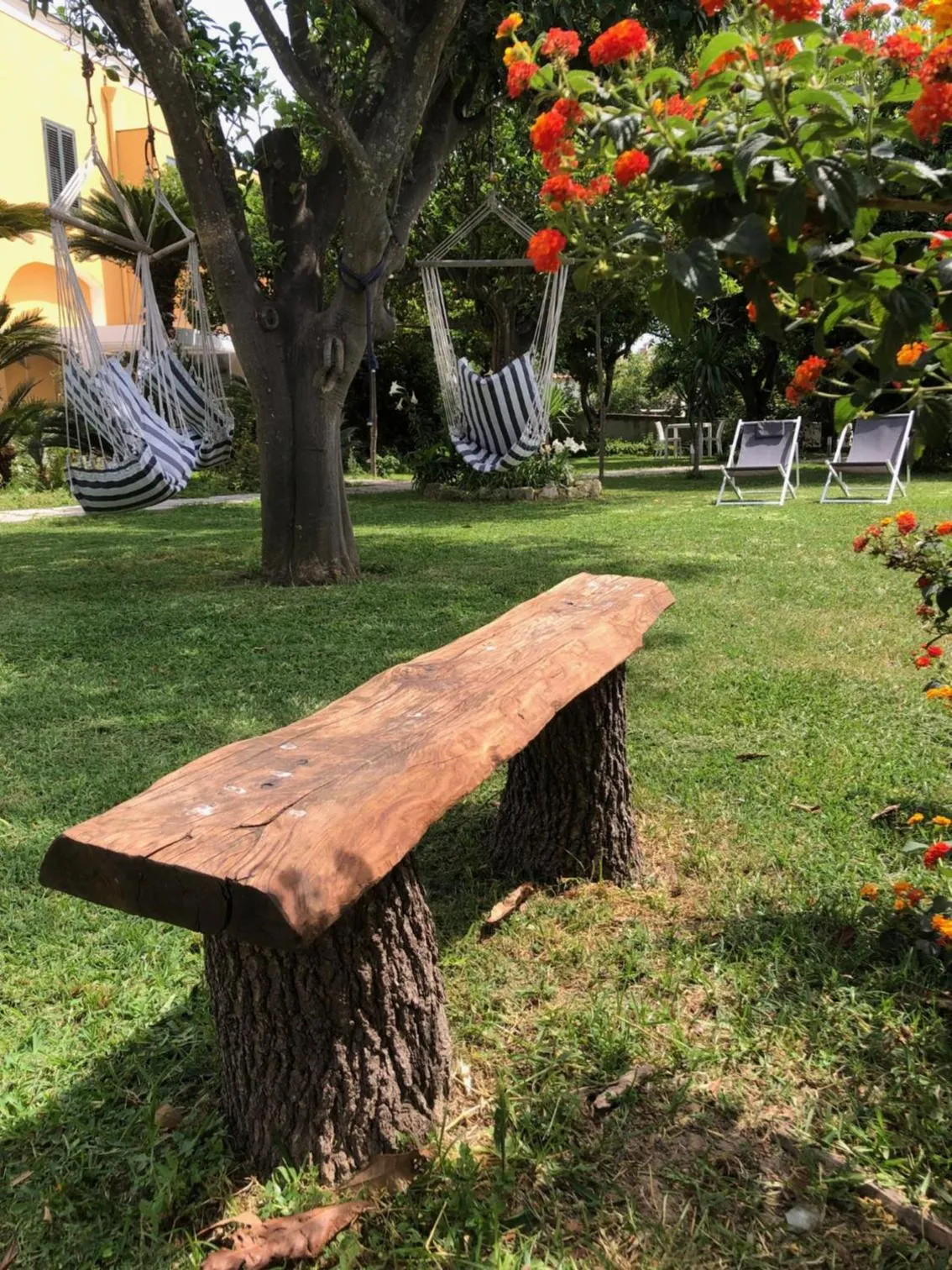 Garden in Villa Caterina b&b