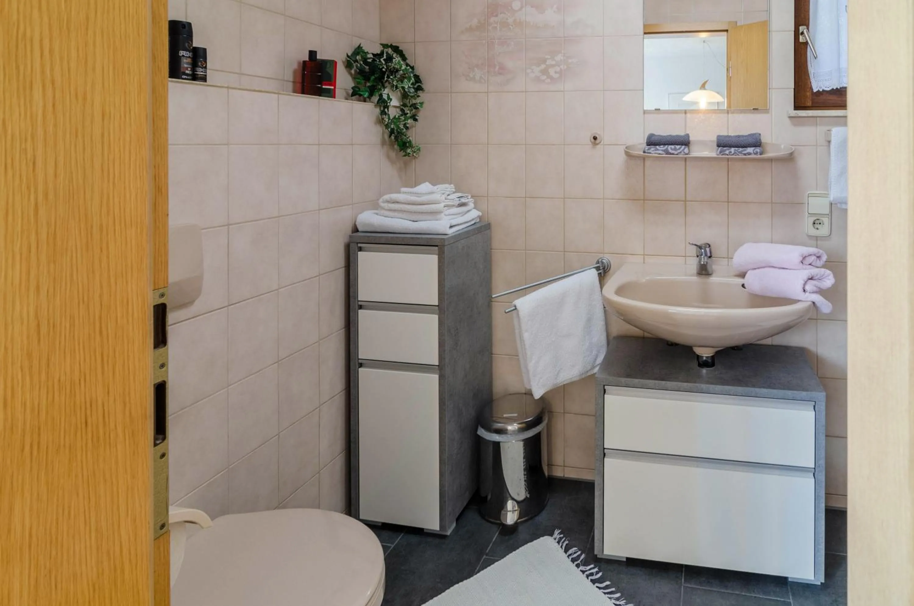 Bathroom in Ferienwohnung Munding