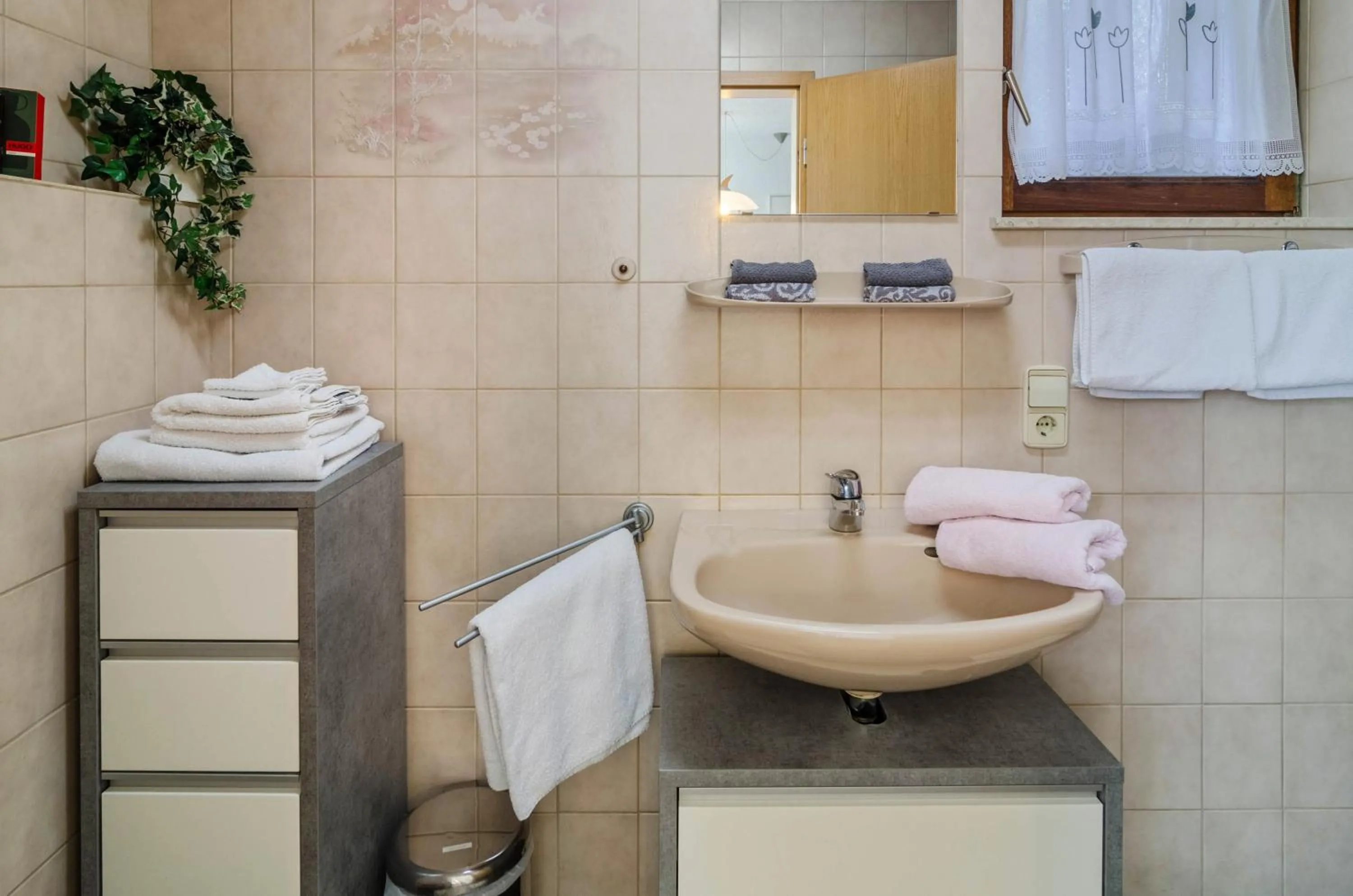 Bathroom in Ferienwohnung Munding