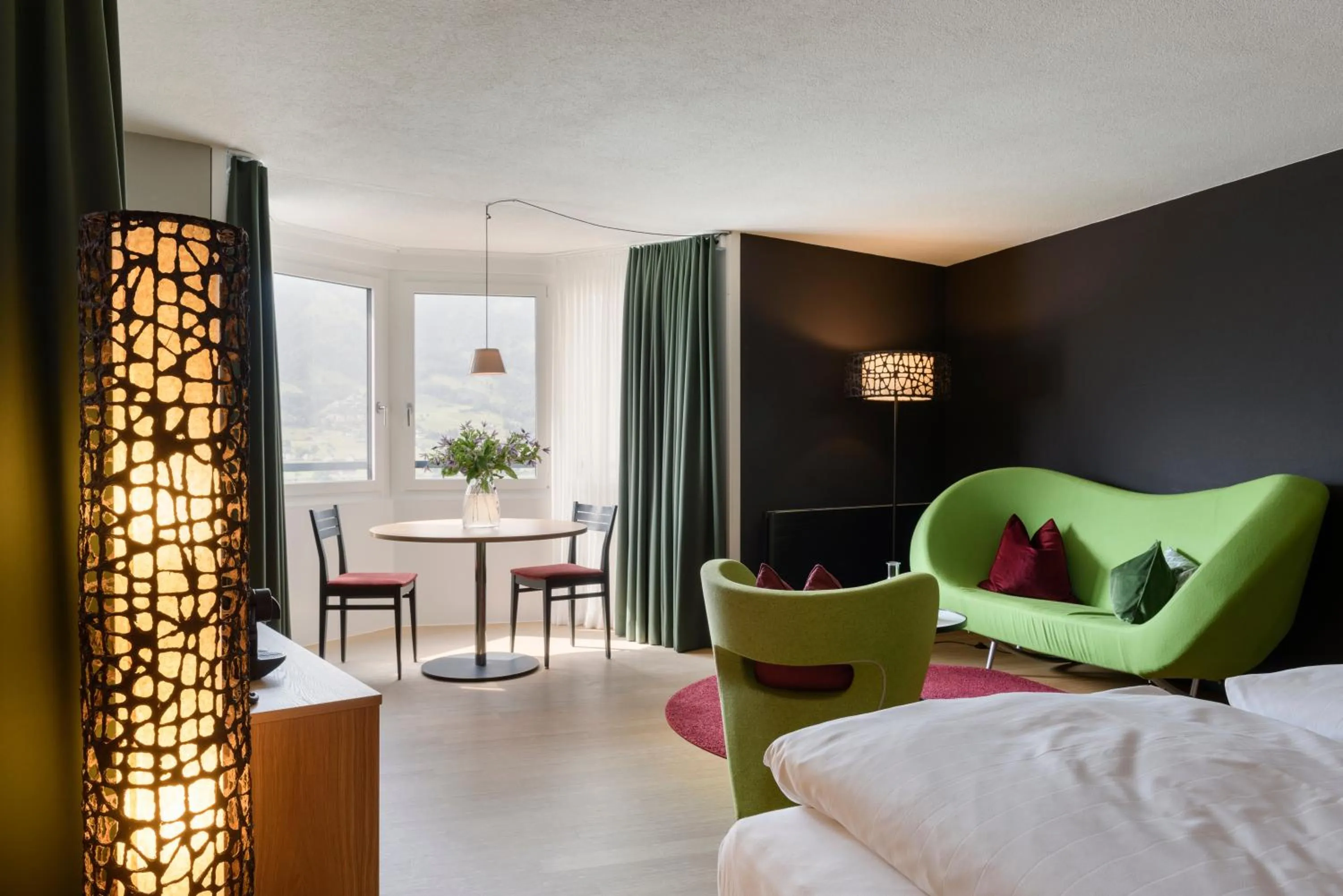 Photo of the whole room, Bed in Seehotel Wilerbad Spa & Seminar