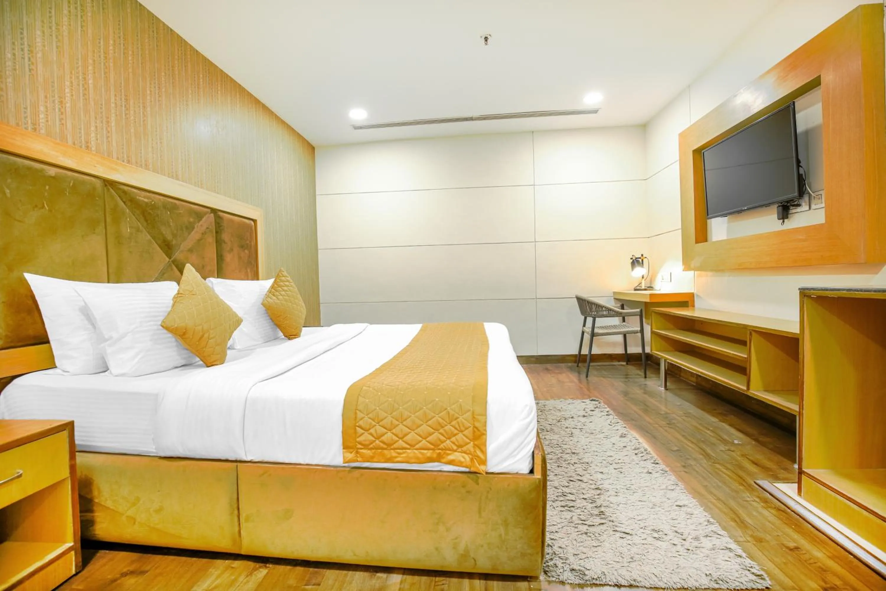 Bed in The Stories Hotel