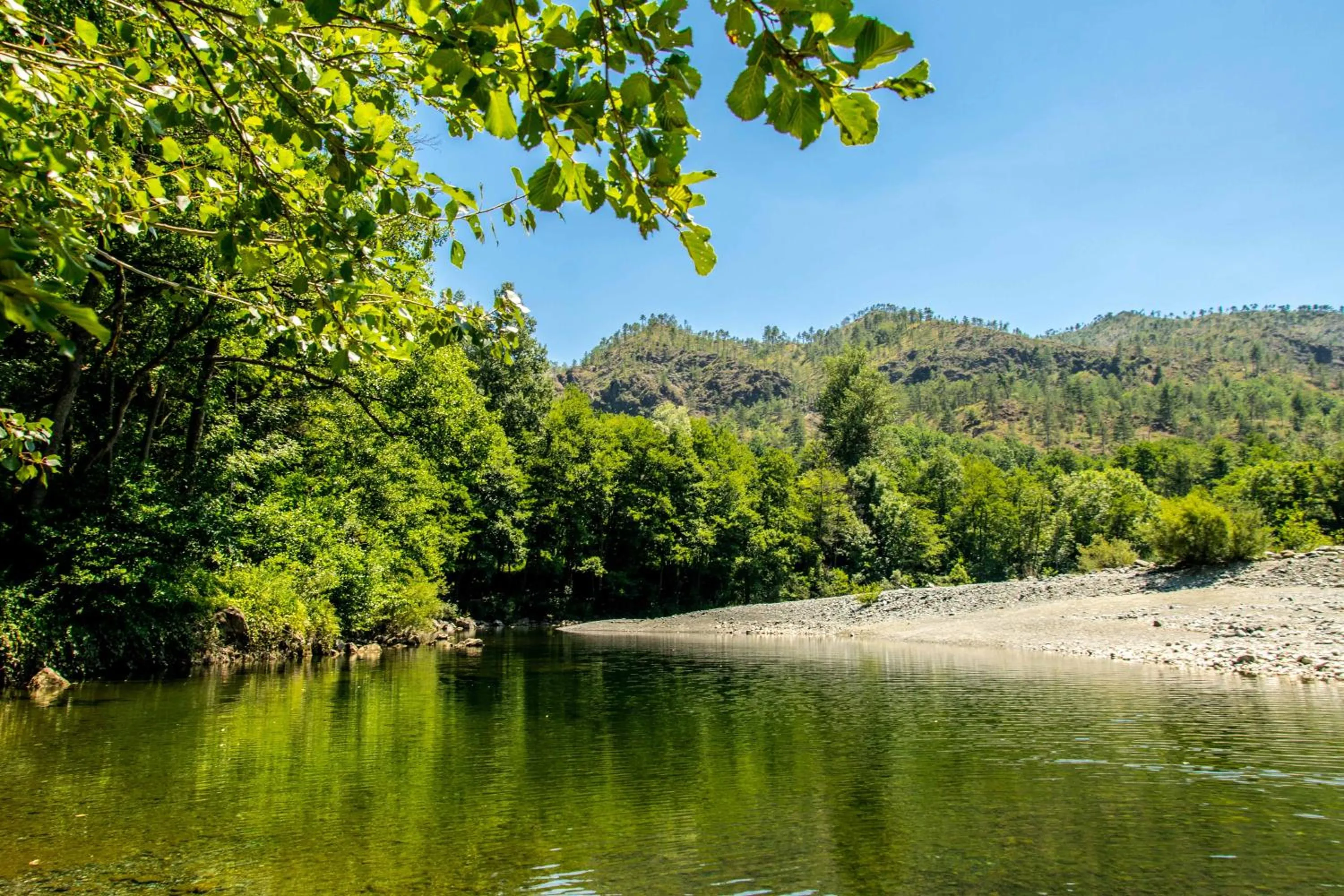 Natural landscape in B&B Il Glicine Molare