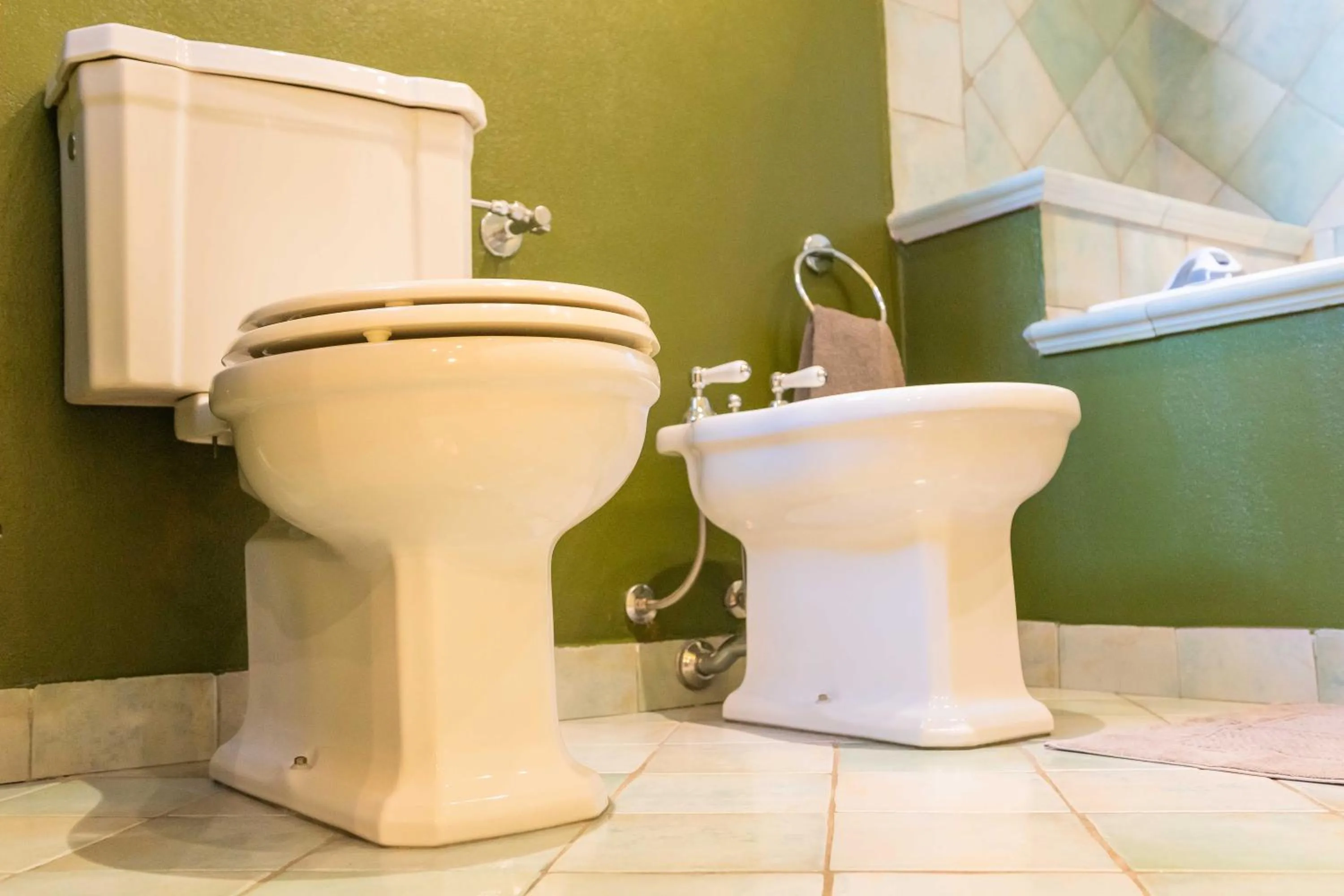 Toilet in B&B Il Glicine Molare