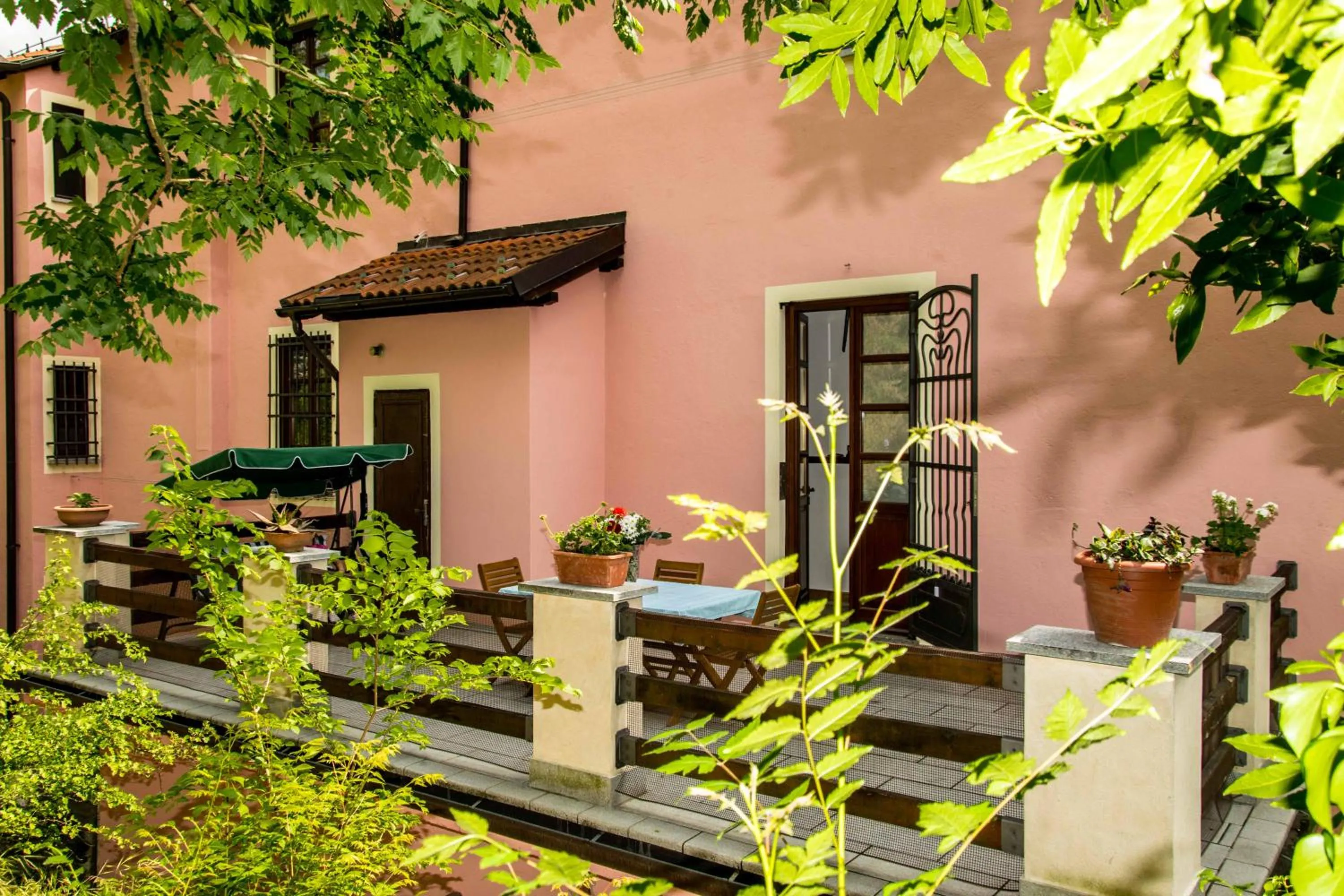 Balcony/Terrace in B&B Il Glicine Molare
