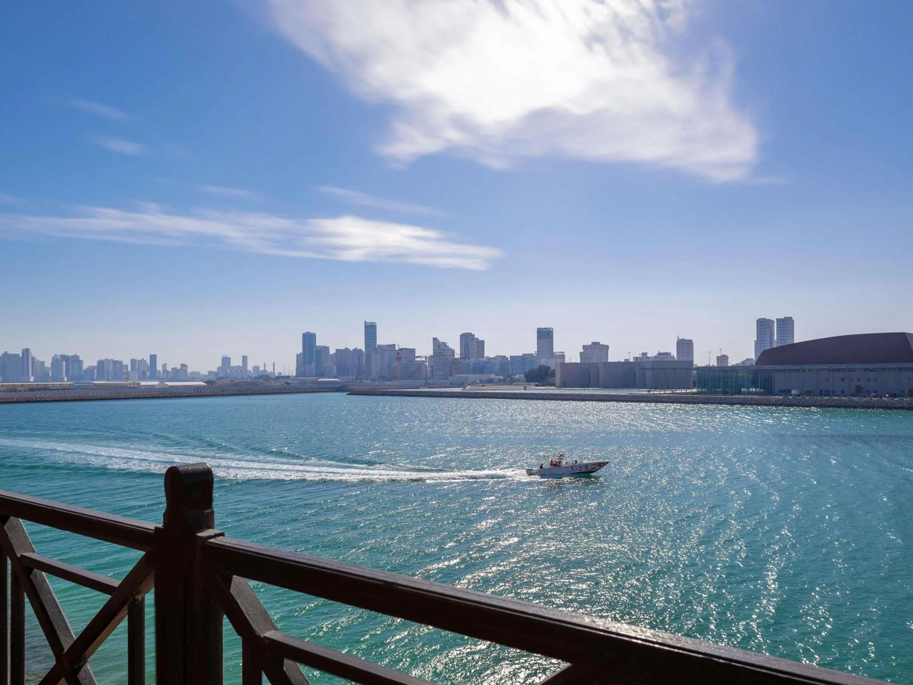 Bedroom in Novotel Bahrain Al Dana Resort