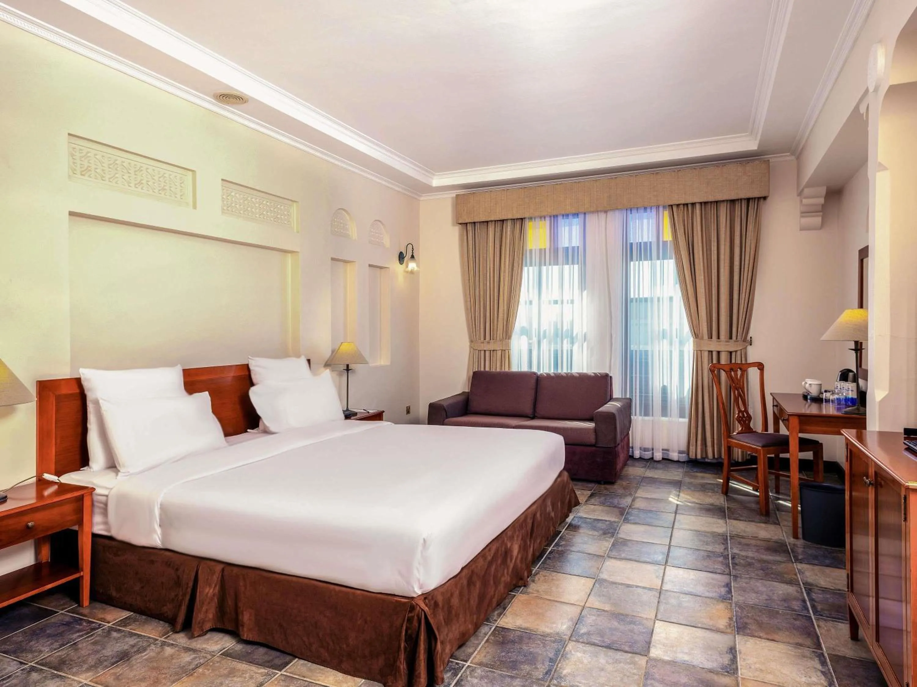 Bedroom, Bed in Novotel Bahrain Al Dana Resort