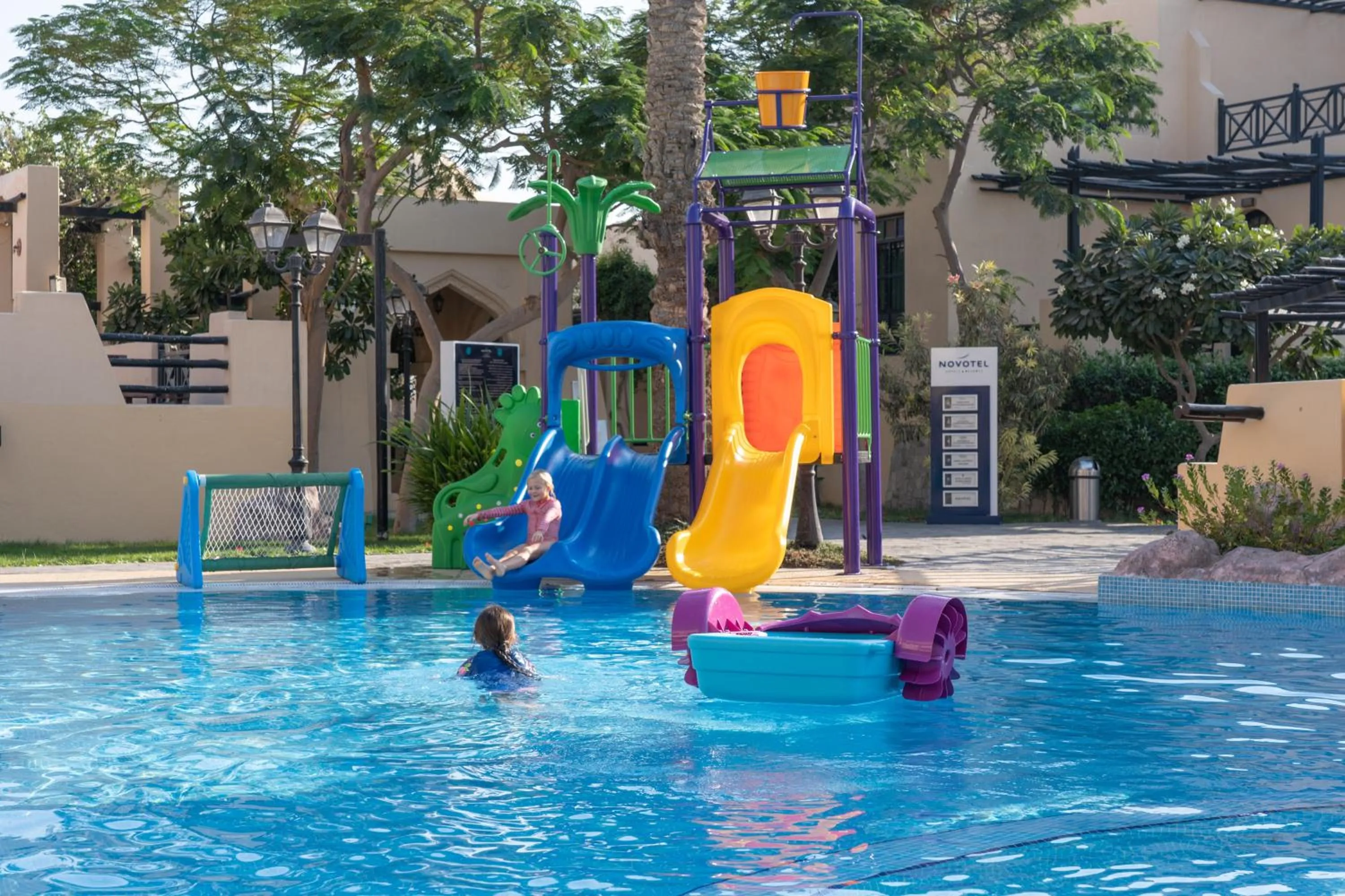 Swimming pool in Novotel Bahrain Al Dana Resort