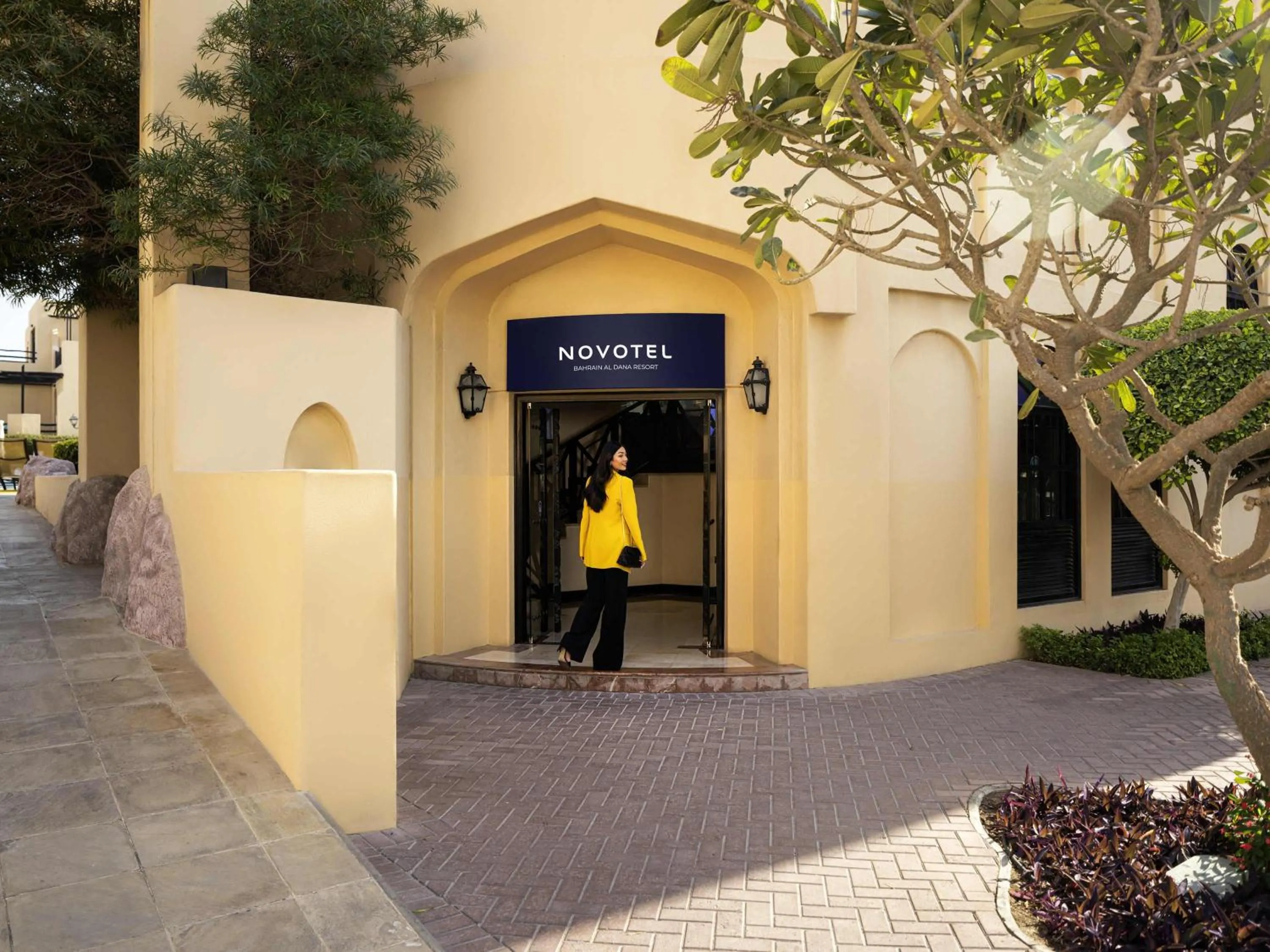 Property building in Novotel Bahrain Al Dana Resort