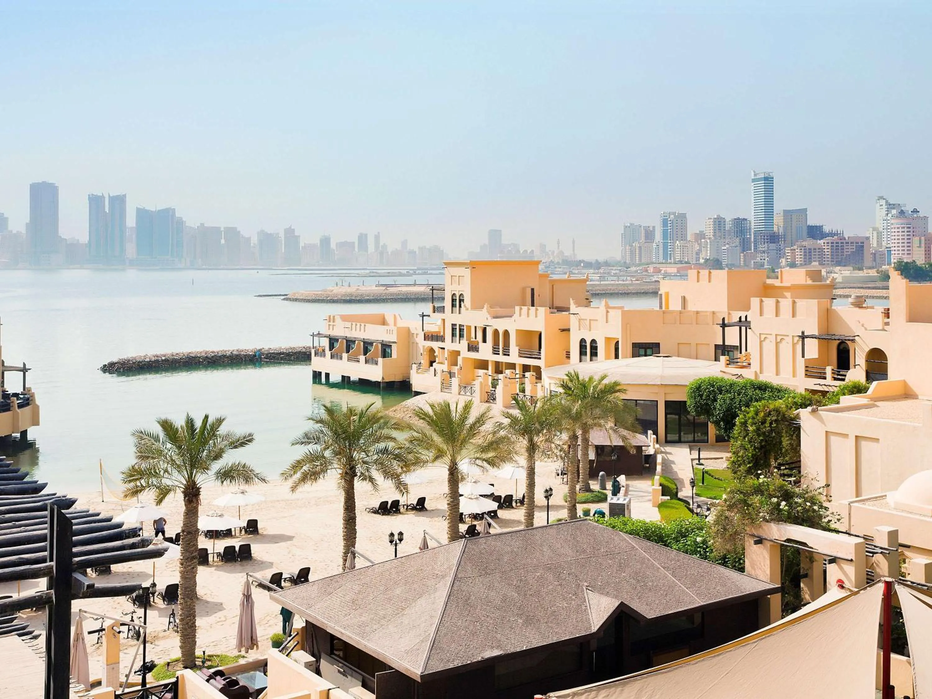 On site in Novotel Bahrain Al Dana Resort