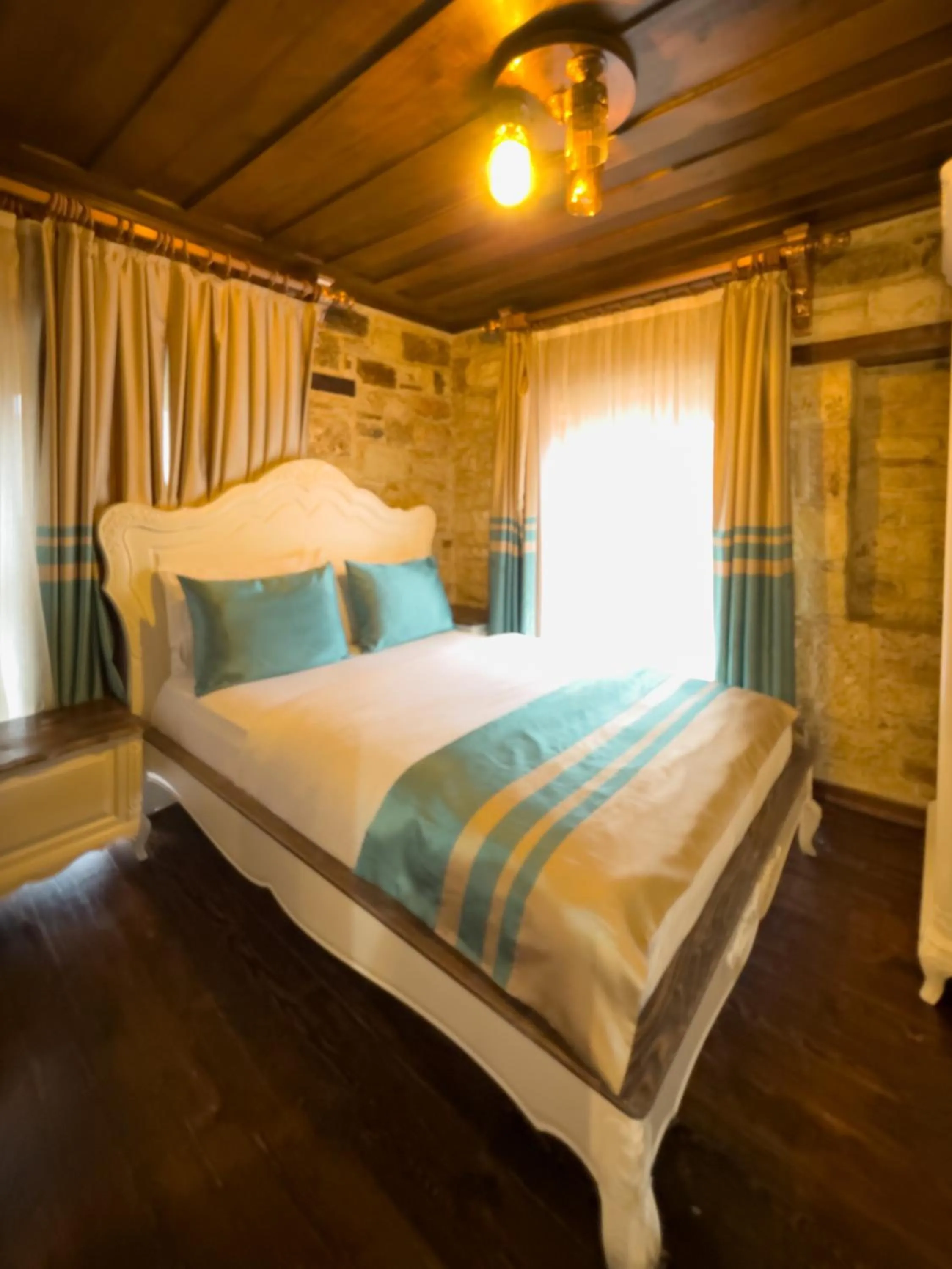 Bed in Marina Foça Hotel