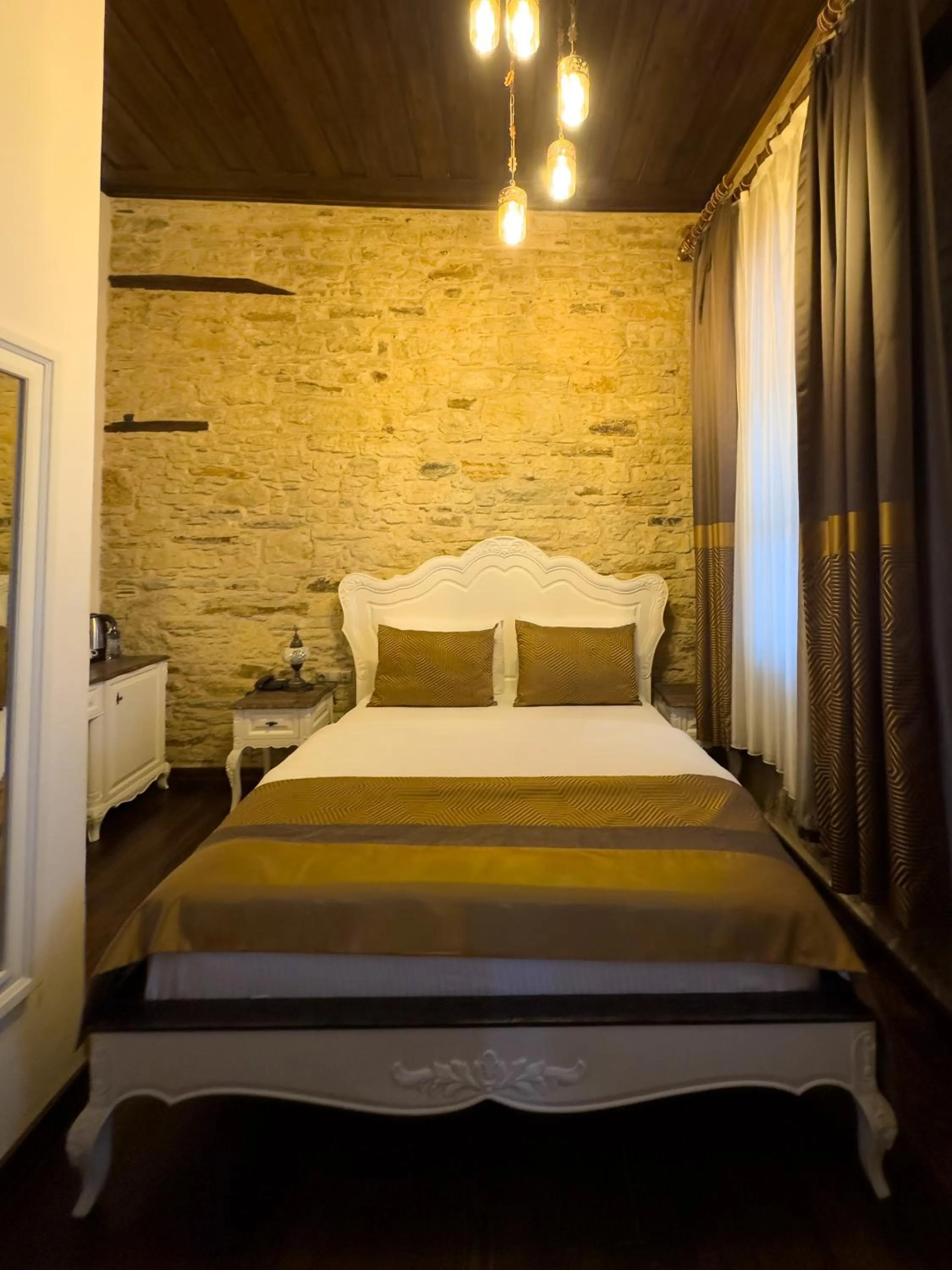 Bed in Marina Foça Hotel