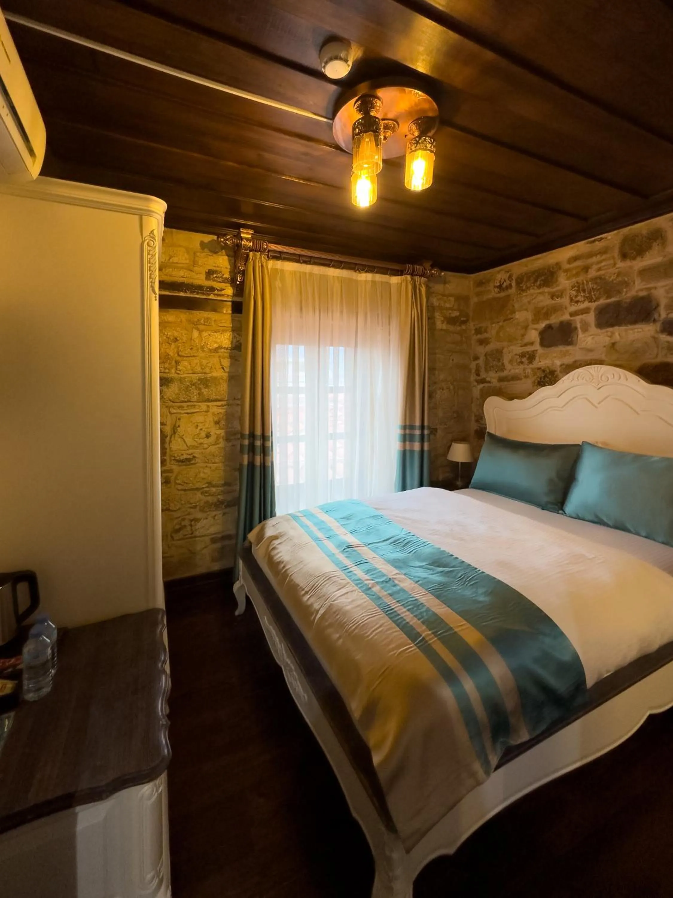 Bed in Marina Foça Hotel