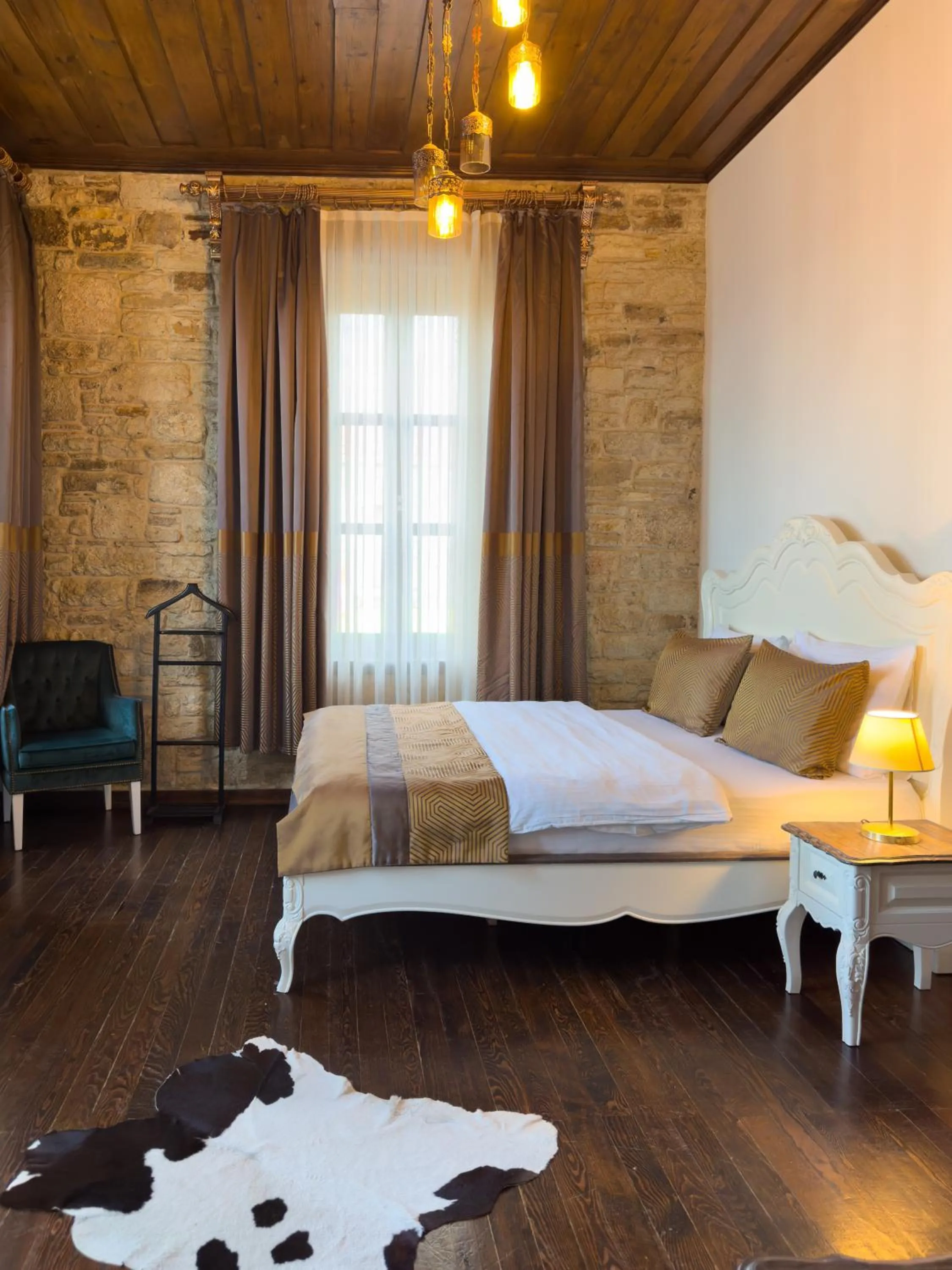 Bed in Marina Foça Hotel