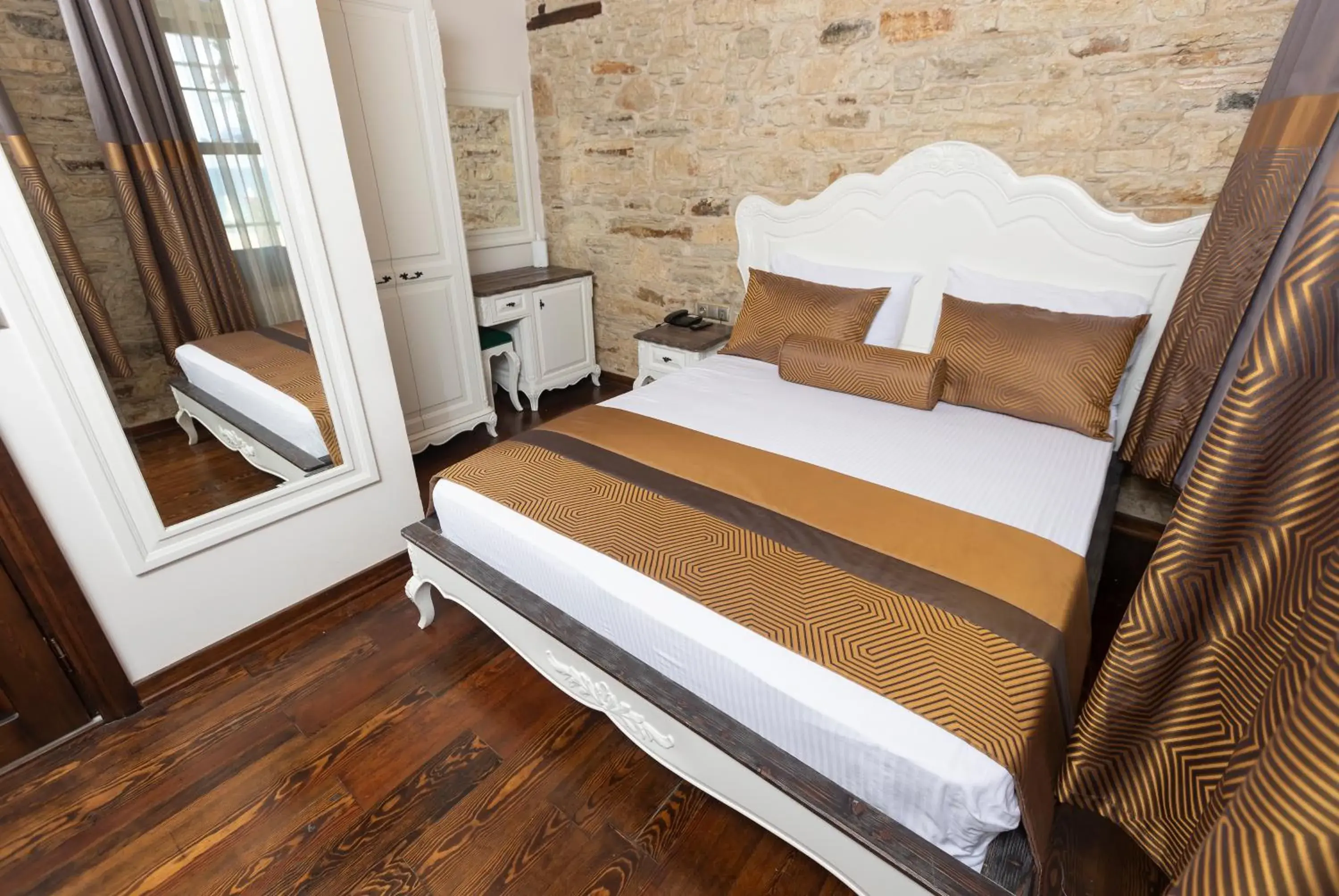 Deluxe Double Room with Sea View in Marina Foça Hotel Deluxe Double Room with Sea View in Marina Foça Hotel