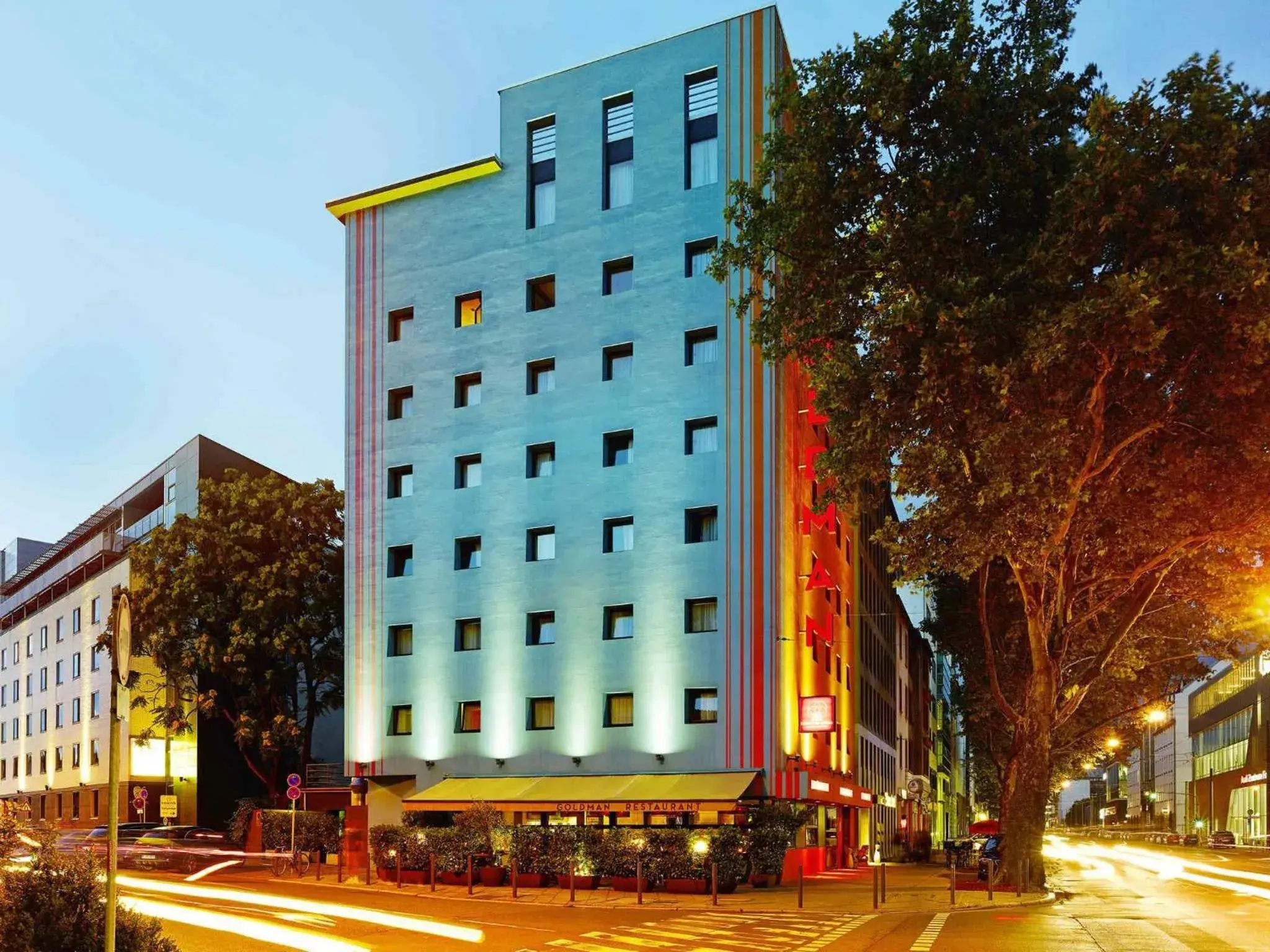 Property building in 25hours Hotel The Goldman Property building in 25hours Hotel The Goldman