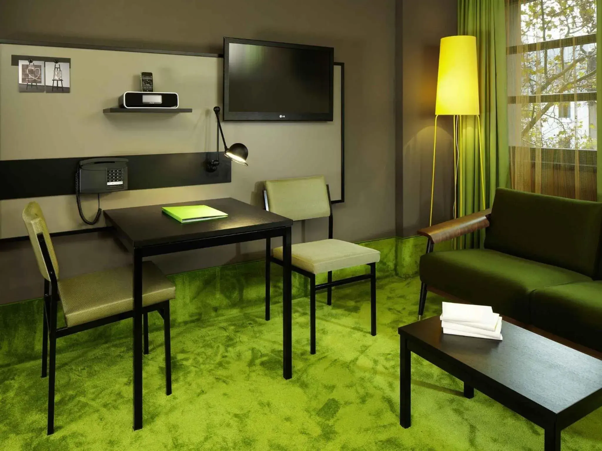 Bedroom in 25hours Hotel The Goldman Bedroom in 25hours Hotel The Goldman