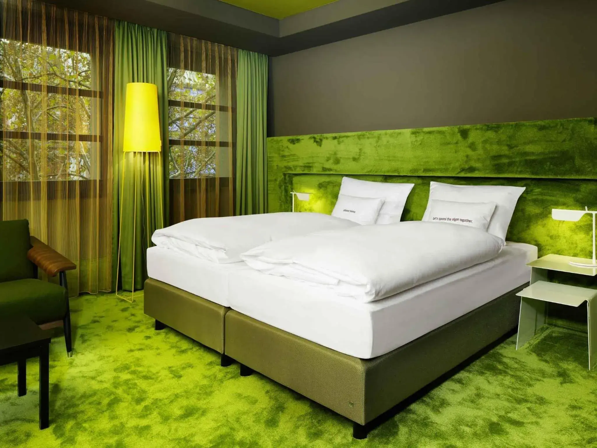 Bedroom, Bed in 25hours Hotel The Goldman Bedroom, Bed in 25hours Hotel The Goldman