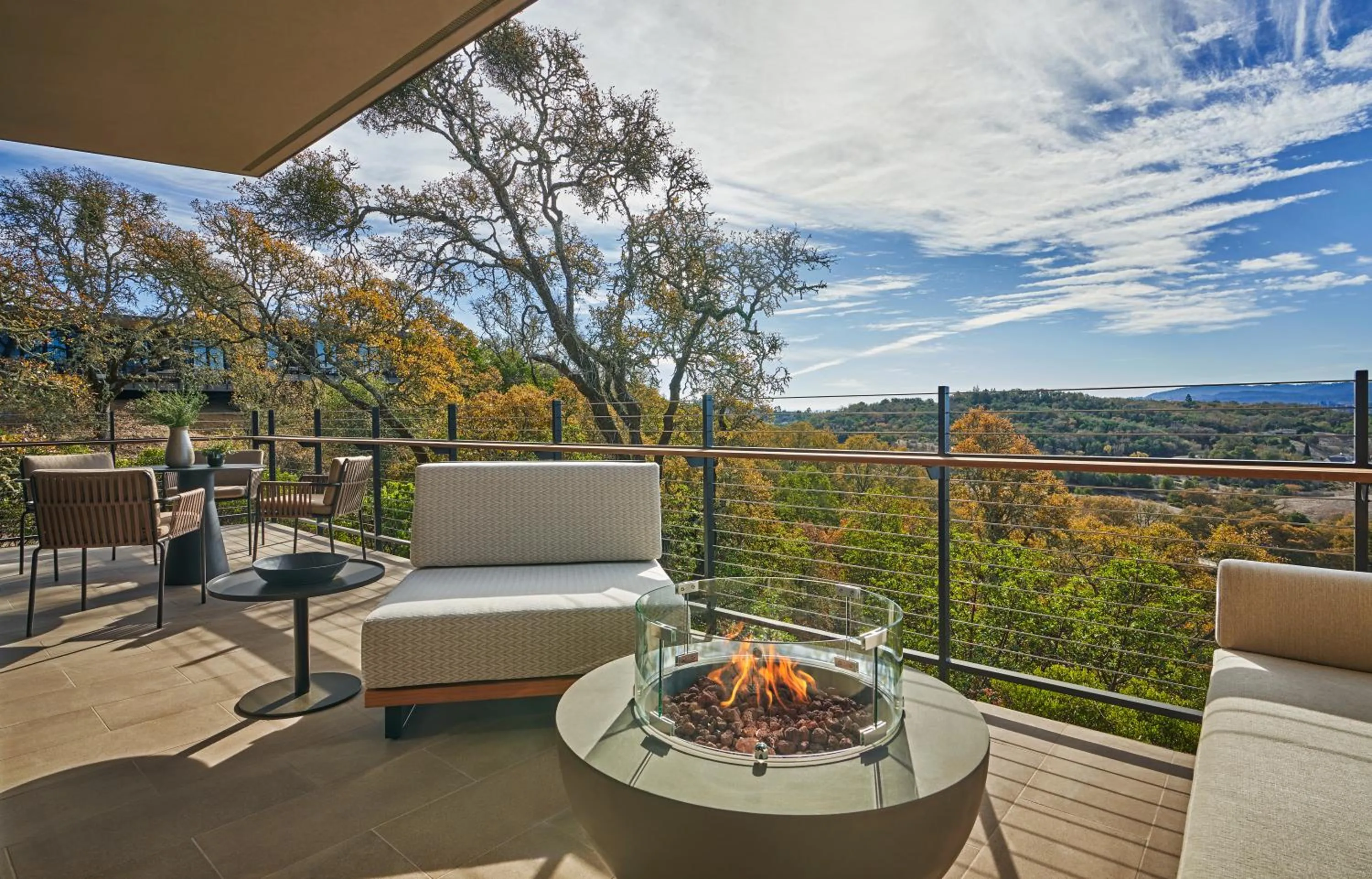 Patio in Montage Healdsburg